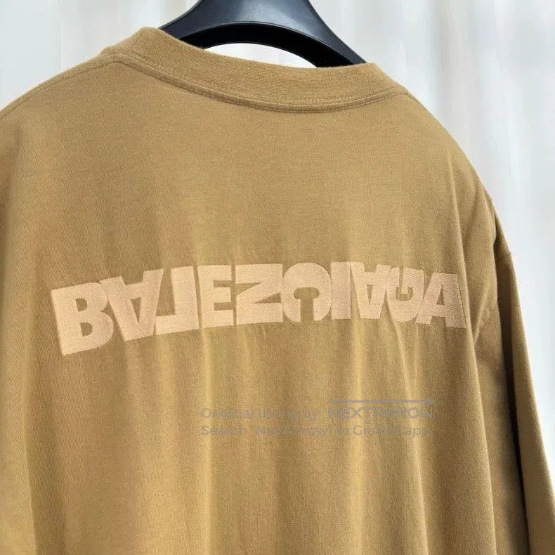 Balenciaga Balenciaga Embroidered Reversed Letter Tee. Size US S / EU 44-46 / 1 - 5 Thumbnail