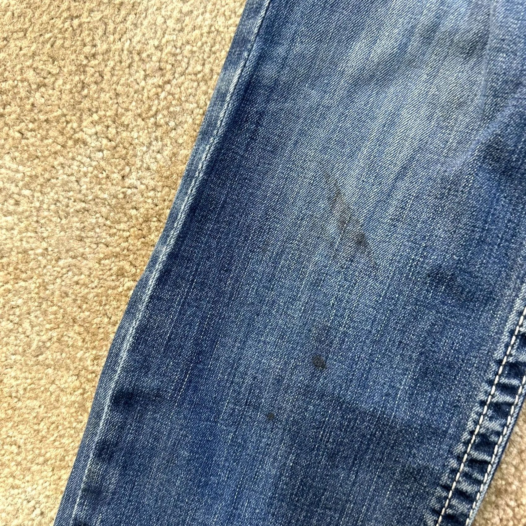 Ariat Ariat REAL denim Mid Bootcut Jeans Womens 29 Blue Stretch Denim Western cowboy Bootscut 5-Pocket Women Regular Size 29" - 3 Thumbnail