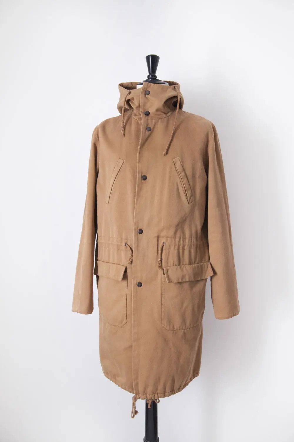 Raf Simons AW03 "Closer" beige fishtail parka Size US S / EU 44-46 / 1 - 1 Thumbnail