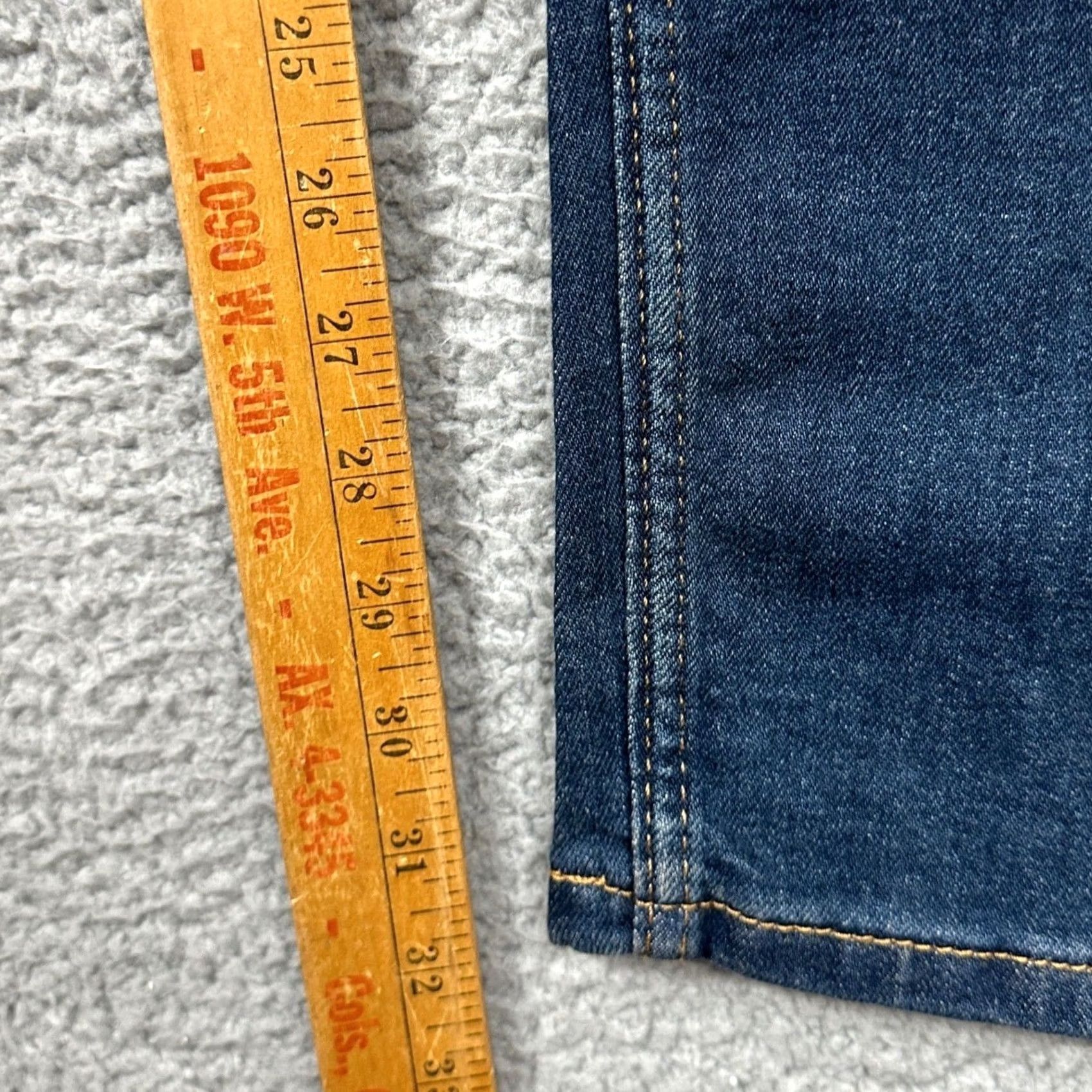 Levi's Levi's 505 Jeans Regular Straight Blue 40x32 Mens Denim Stretch Flex 5-Pocket Size US 40 / EU 56 - 7 Thumbnail
