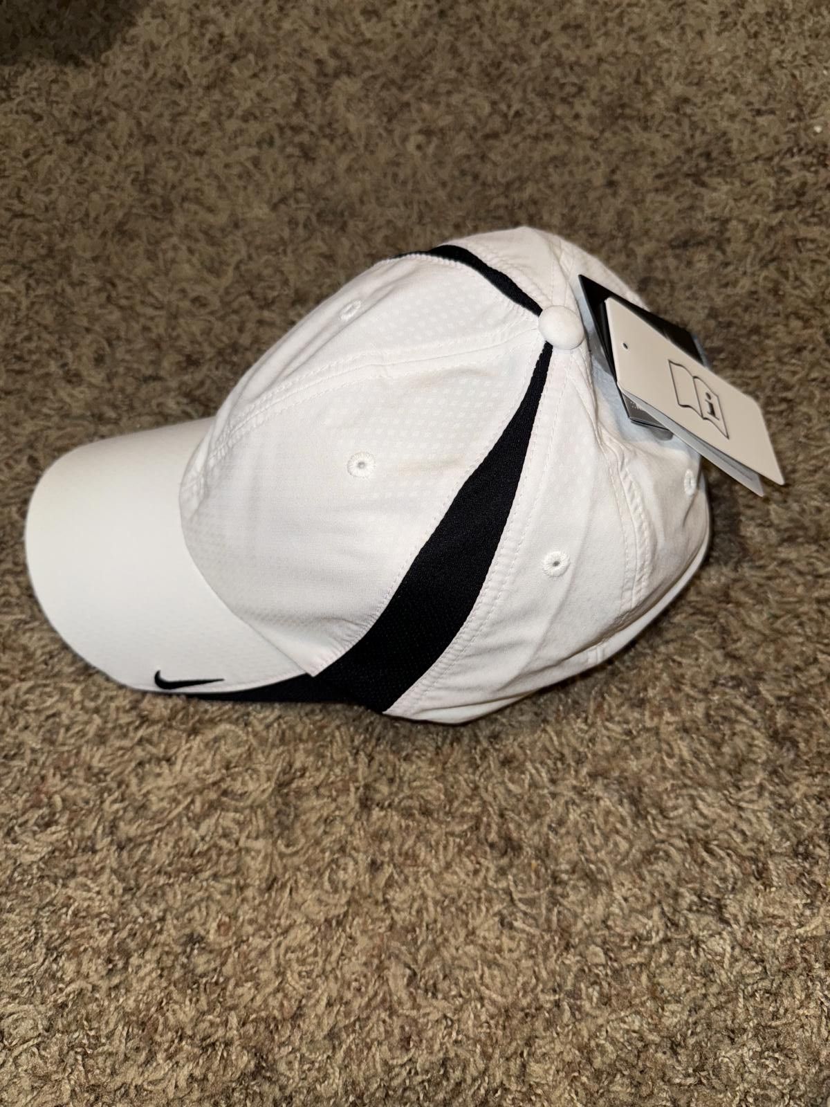 Nike Nike Mens Dri-Fit Unstructured Sphere Baseball Cap Golf Hat Sample Size ONE SIZE - 4 Thumbnail
