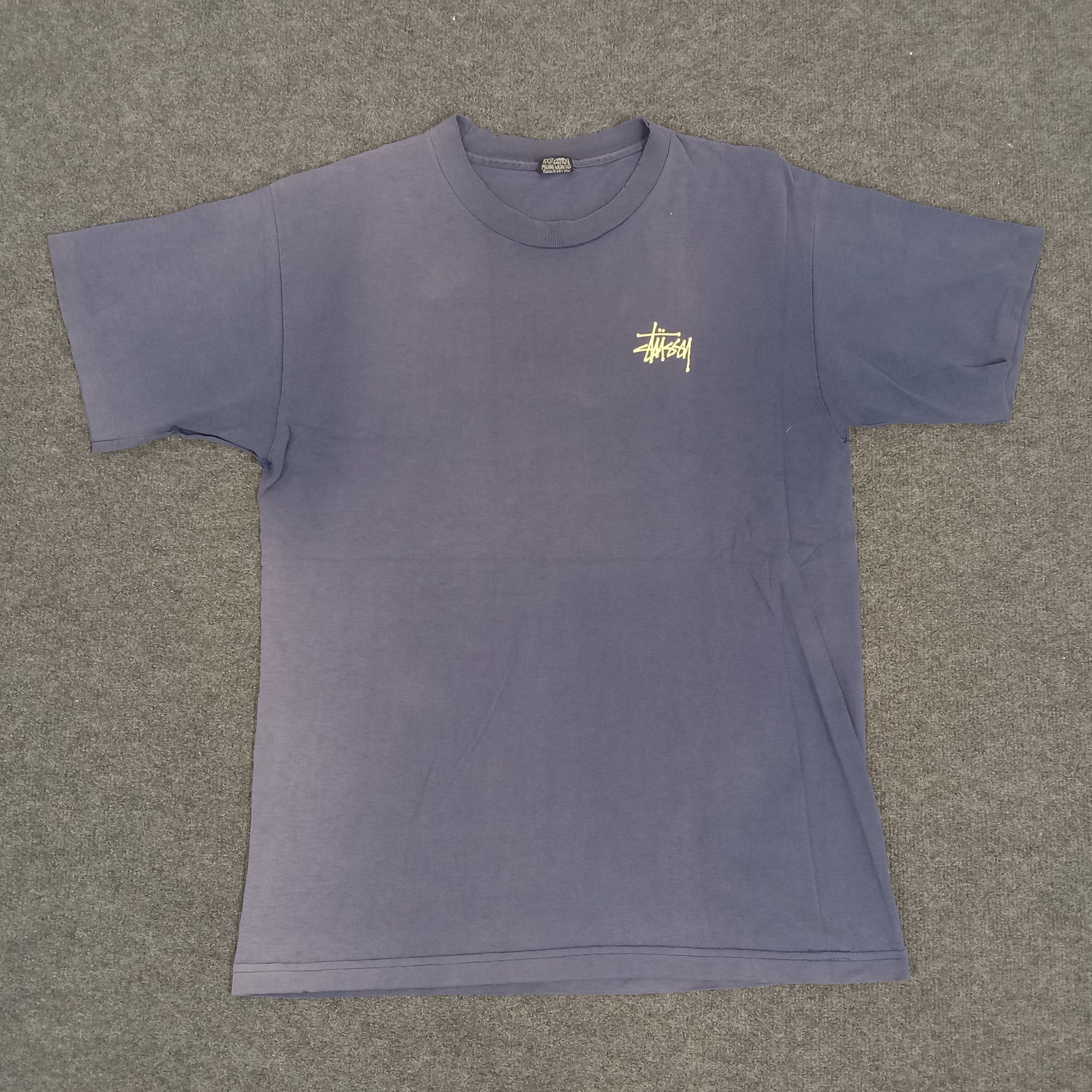 Stussy Vintage 80's Stussy Streeetwear American Style Tshirt Size US L / EU 52-54 / 3 - 2 Thumbnail