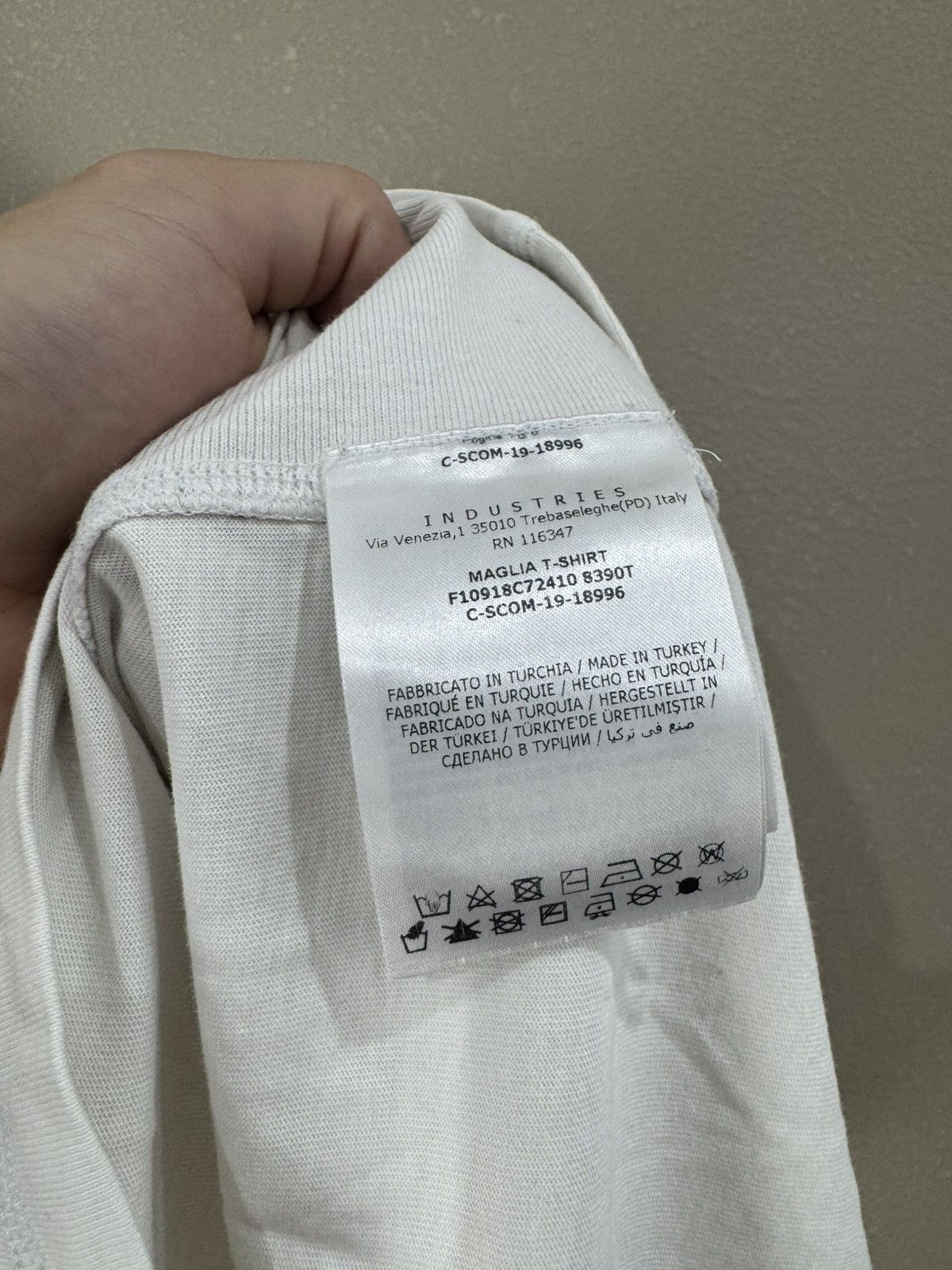 Moncler Moncler T-Shirt Y2K Japan Luxury Style Logo Size US M / EU 48-50 / 2 - 6 Thumbnail