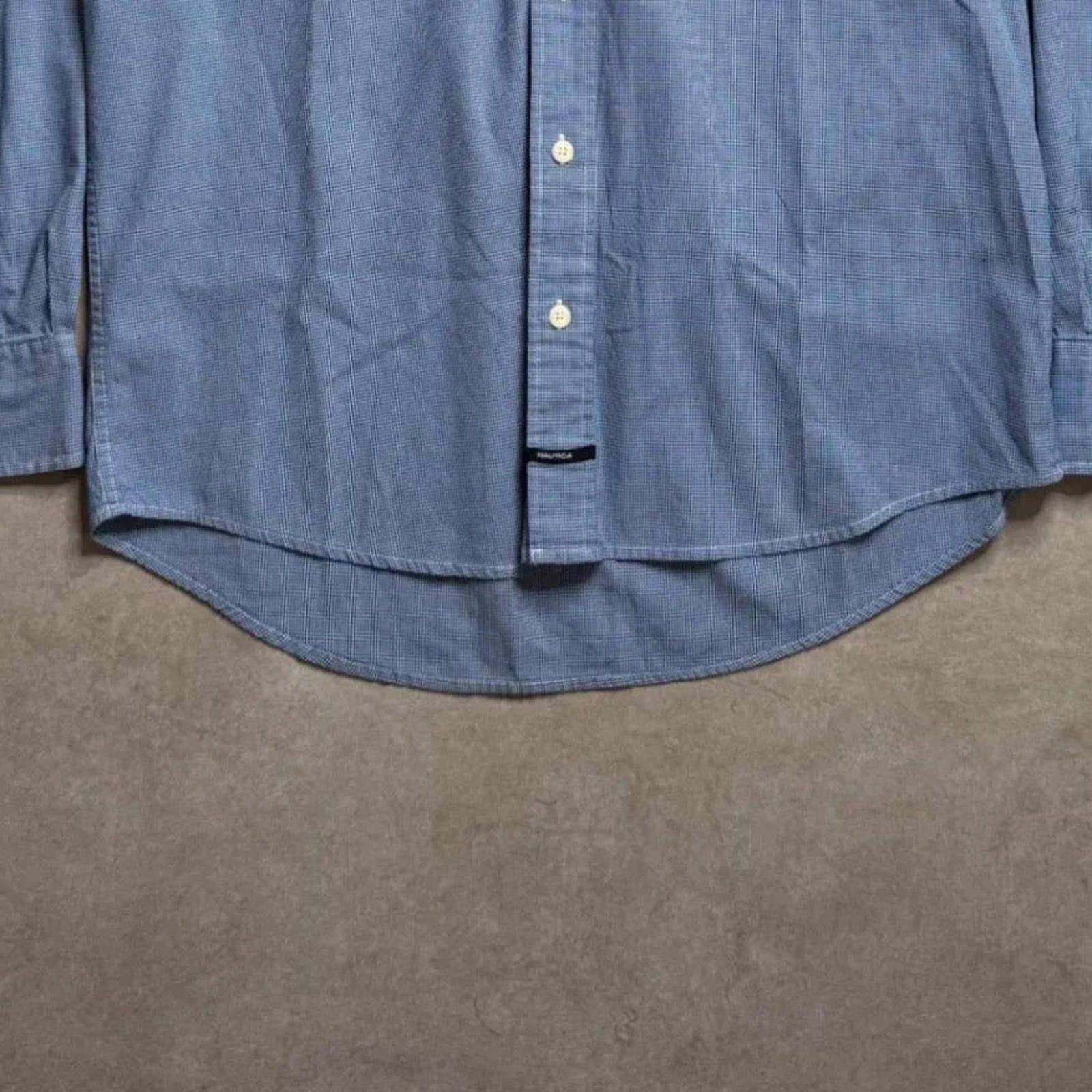 Nautica Vintage Nautica Blue Shirt - S Size US S / EU 44-46 / 1 - 6 Thumbnail