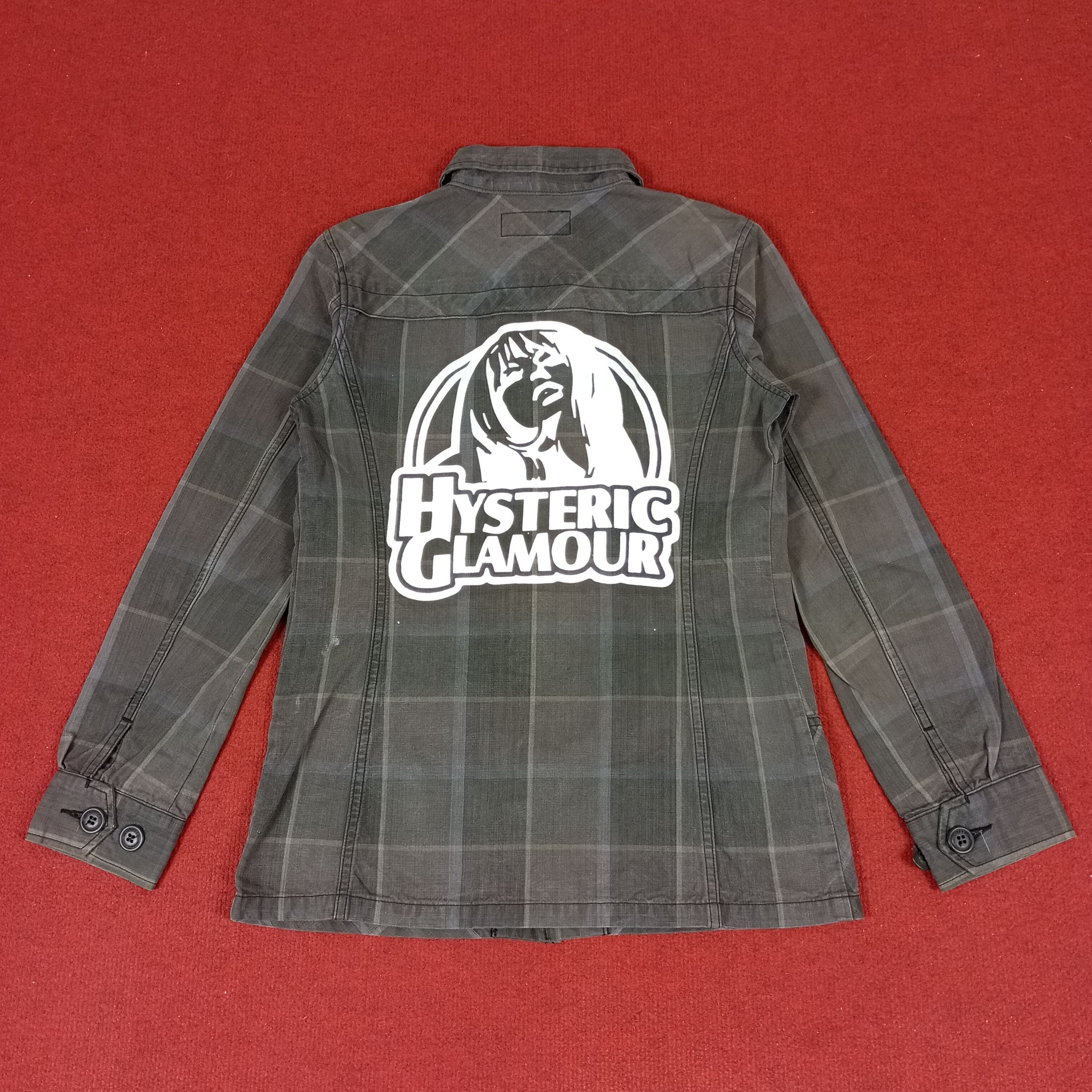 Hysteric Glamour × Japanese Brand × Vintage Hysteric Glamour Fashion Pocket Design Custom Art Jacket Size XS / US 0-2 / IT 36-38 - 1 Thumbnail