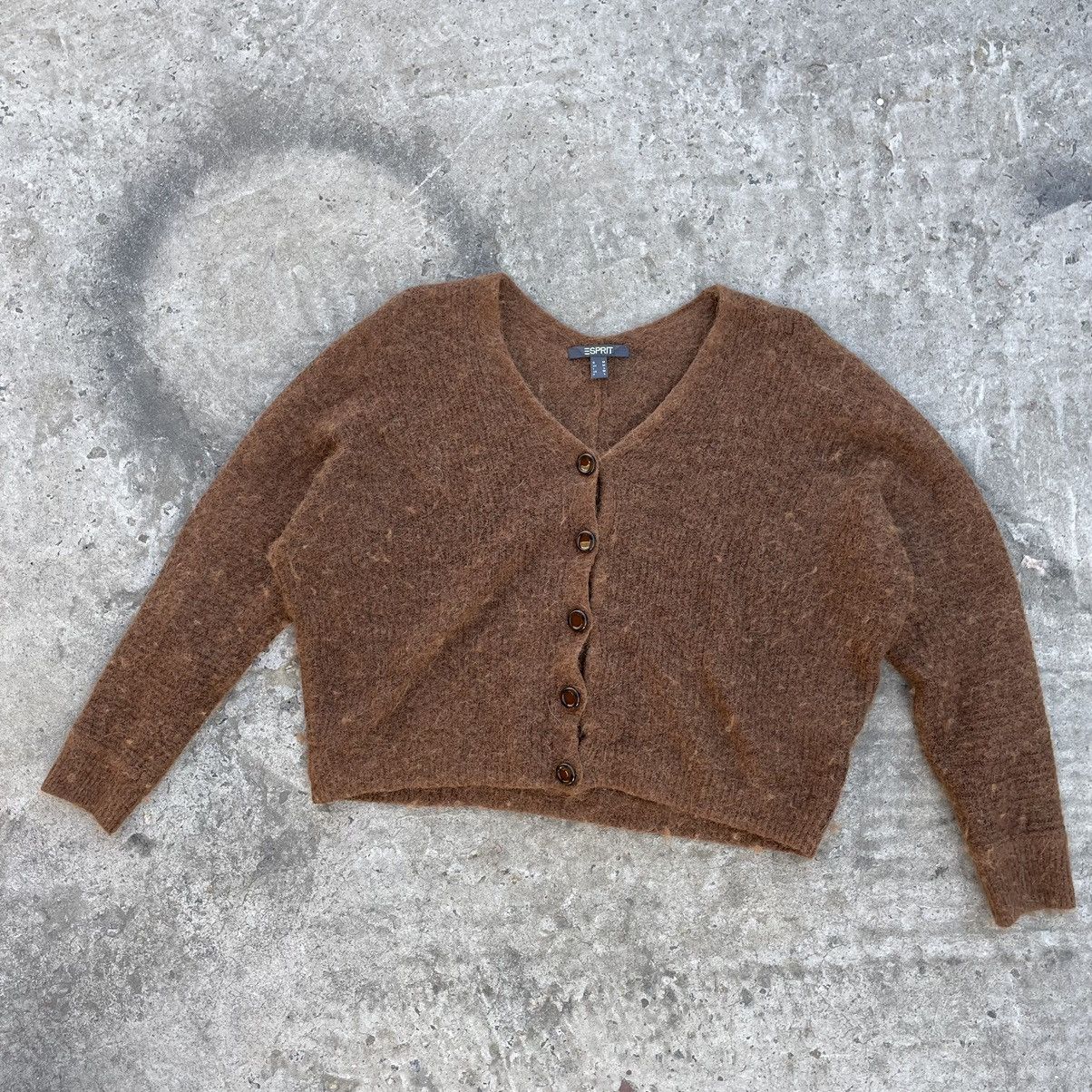 Japanese Brand × Vintage Vintage Japanese Style Wool Knit Cardigan Sweater Y2K 90s Size M / US 6-8 / IT 42-44 - 2 Thumbnail