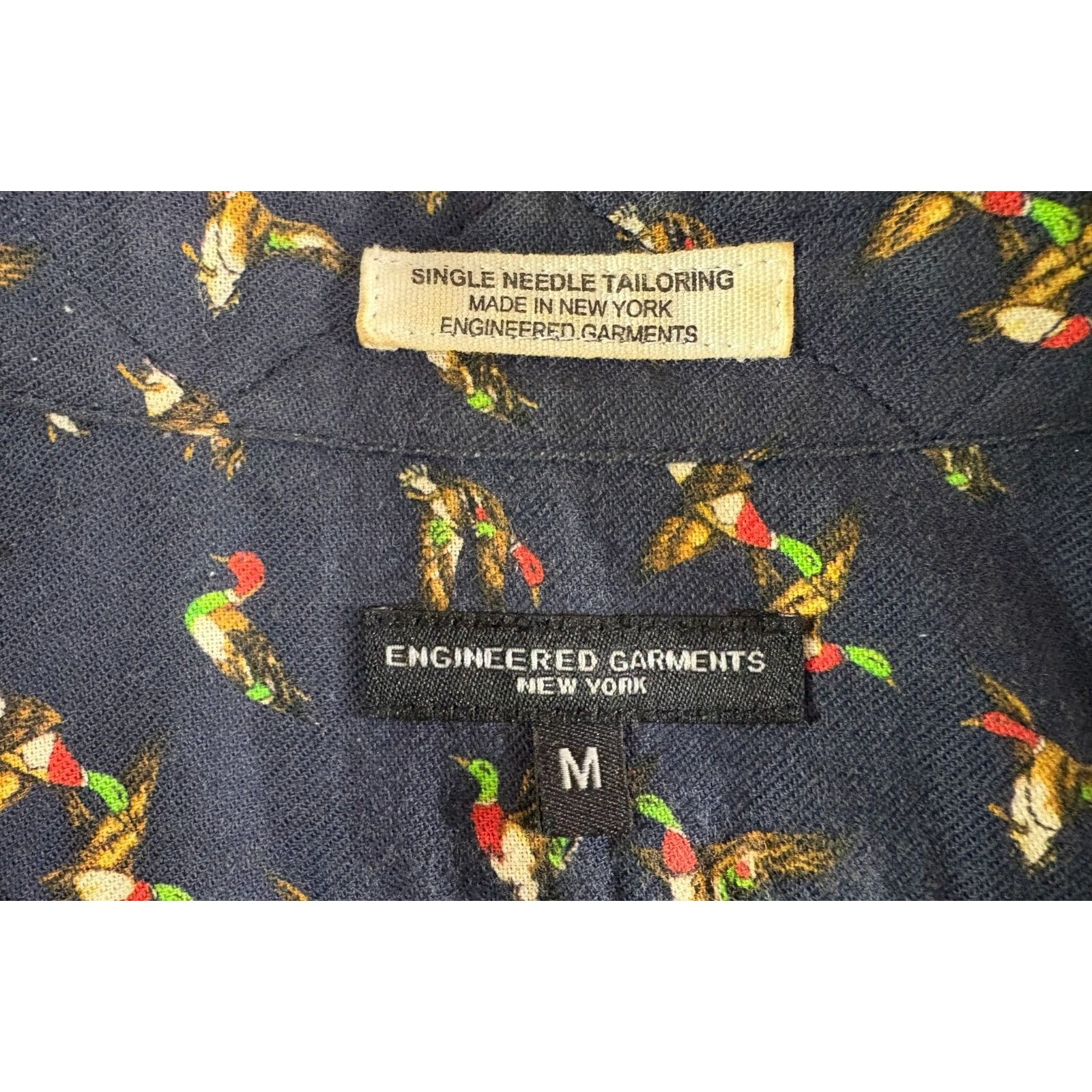 Engineered Garments Engineered Garments bird print flannel shirt size M color na Size US M / EU 48-50 / 2 - 2 Thumbnail