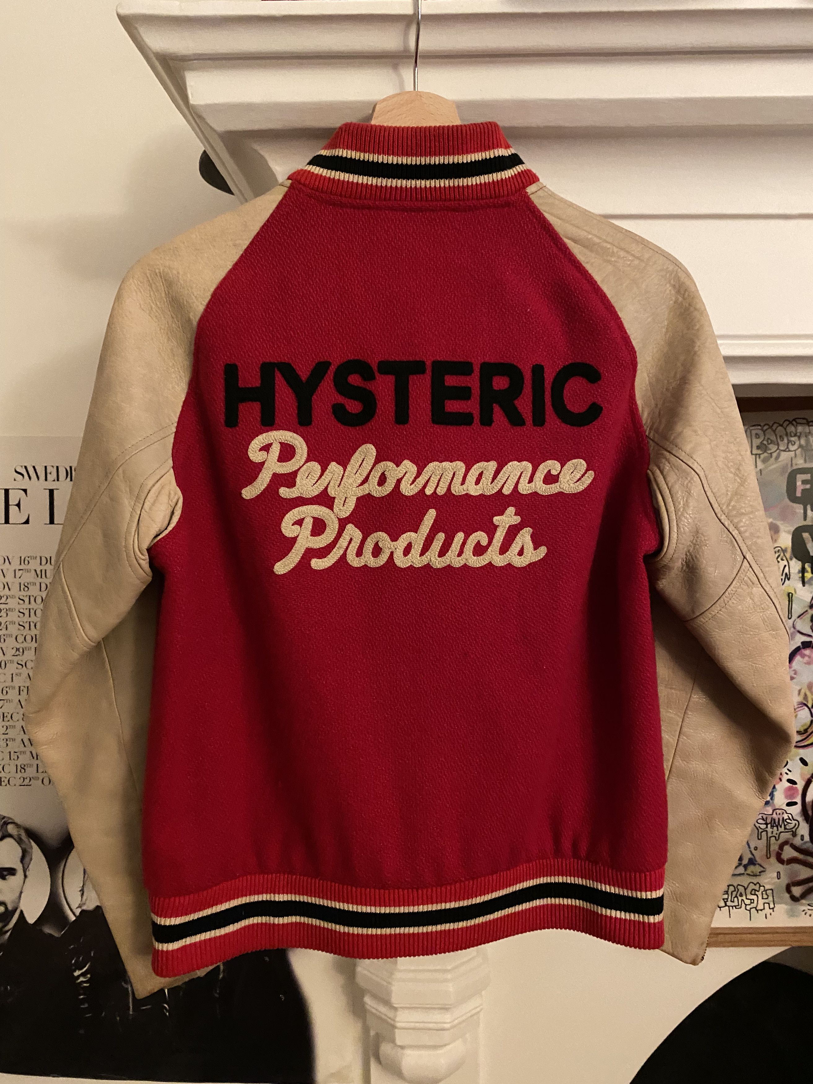 Hysteric Glamour RARE Hysteric Glamour zipper Varsity Jacket Size US S / EU 44-46 / 1 - 3 Thumbnail