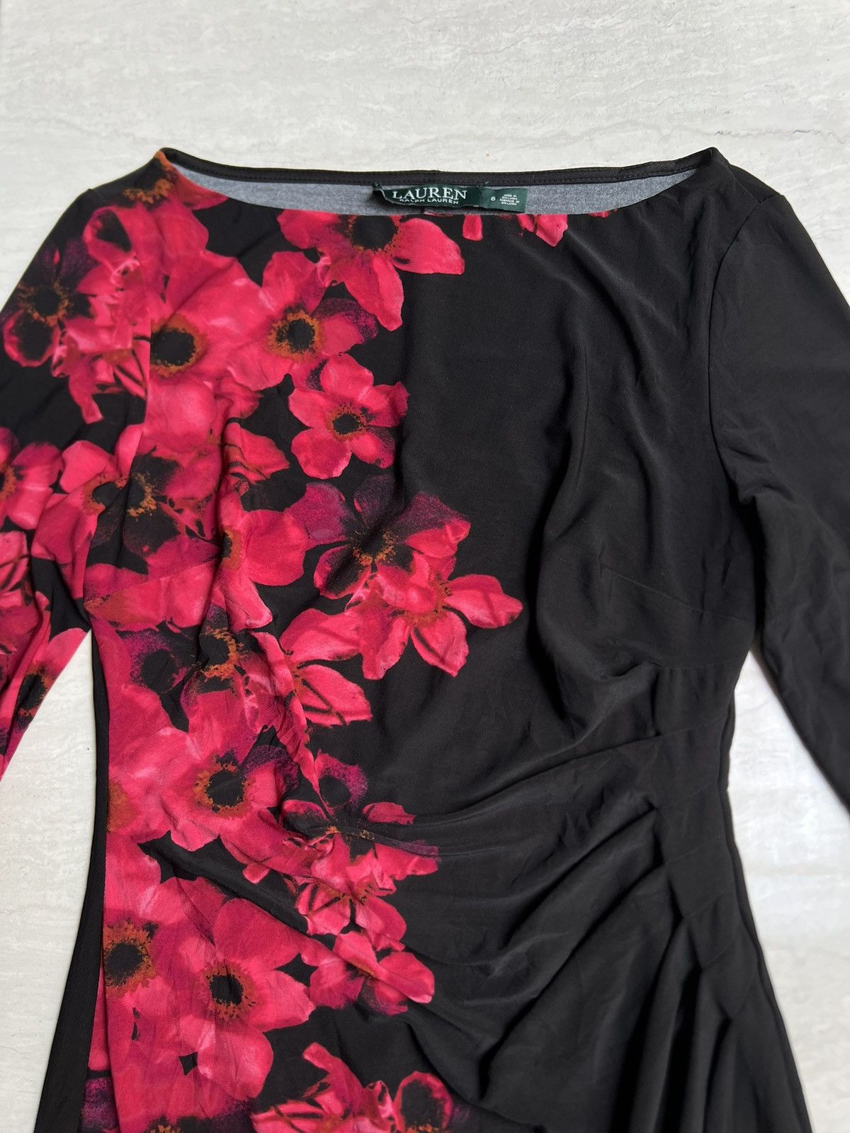 Ralph Lauren Ralph Lauren Flower Motive Midi Dress Size XS / US 0-2 / IT 36-38 - 7 Thumbnail