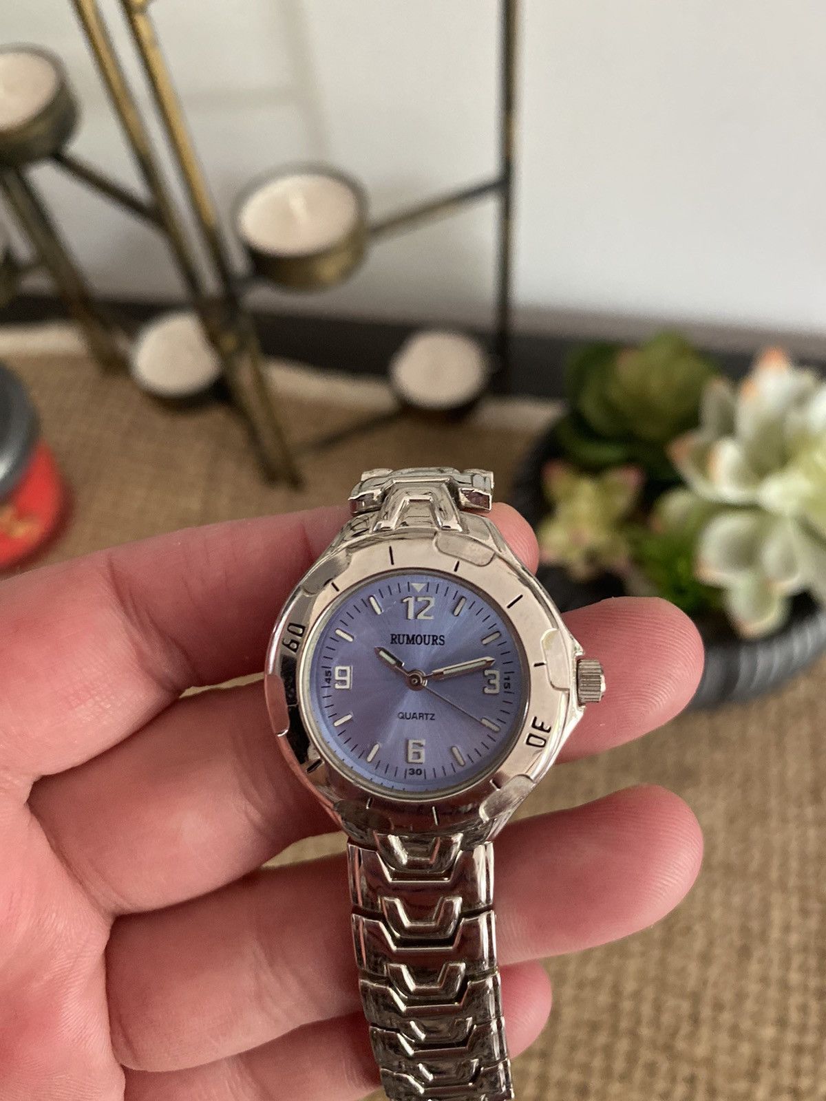 Other VINTAGE QUARTZ MOVT WOMANS STAINLESS STEEL WATCH Size ONE SIZE - 12 Thumbnail