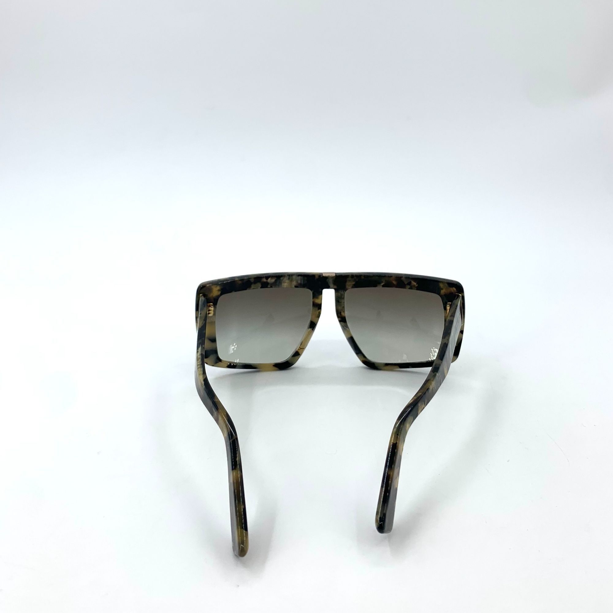 Miu Miu Miu Miu Womens Oversized Square Tortoiseshell Sunglasses Wit Size ONE SIZE - 6 Thumbnail
