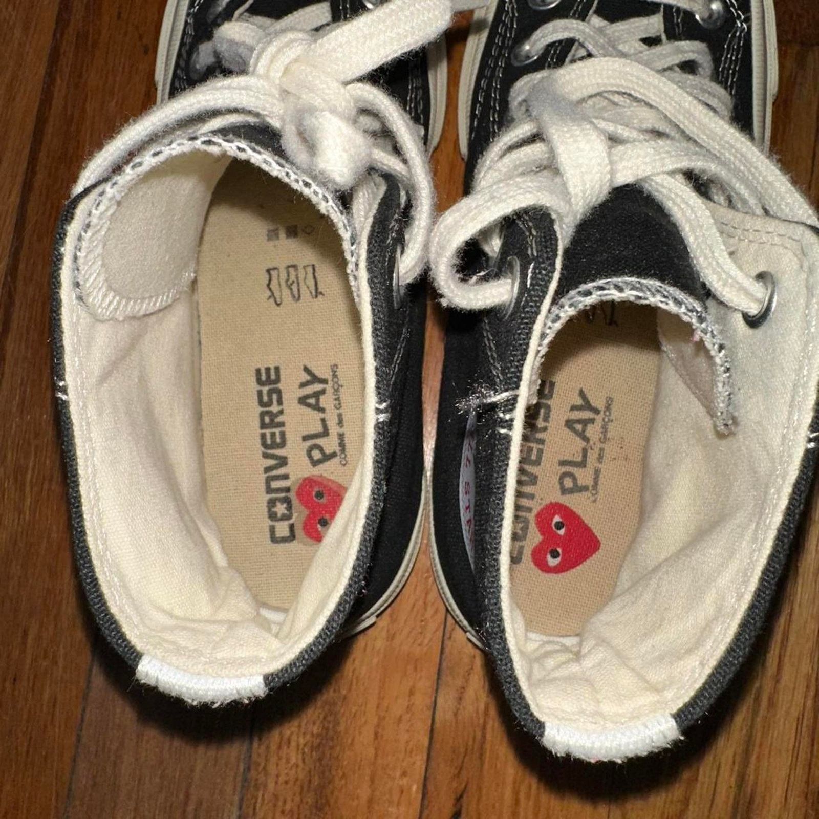 Comme des Garcons Comme Des Garcons Hi Top Converse Sneaker Chuck size 5.5 MEN Size US 7.5 / IT 37.5 - 2 Thumbnail