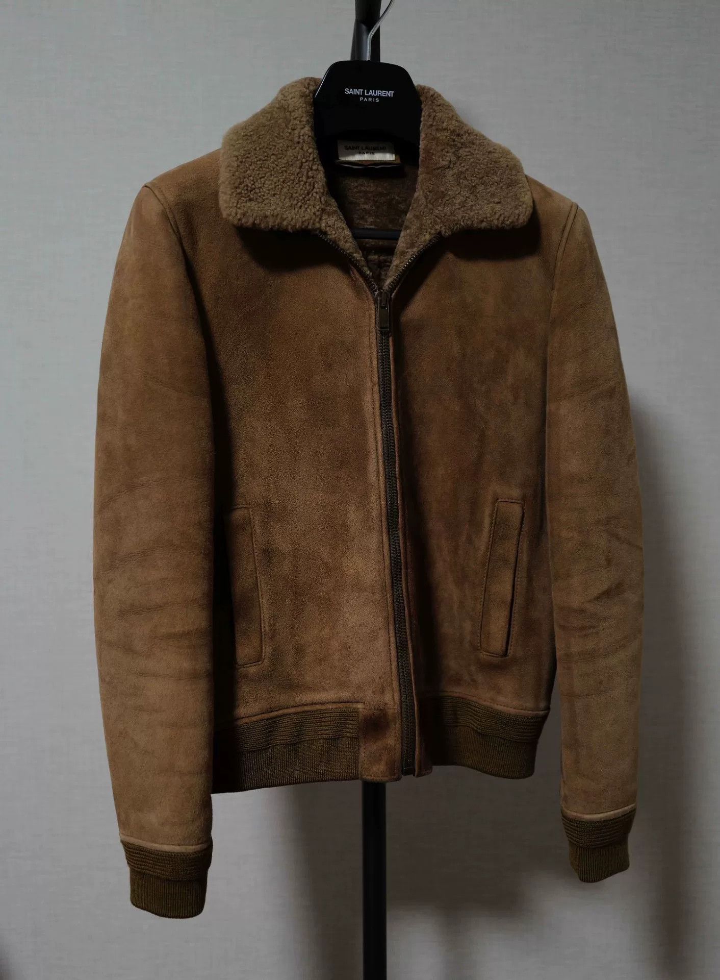 Saint Laurent Paris saint laurent shearling pilot jacket Size US S / EU 44-46 / 1 - 1 Thumbnail