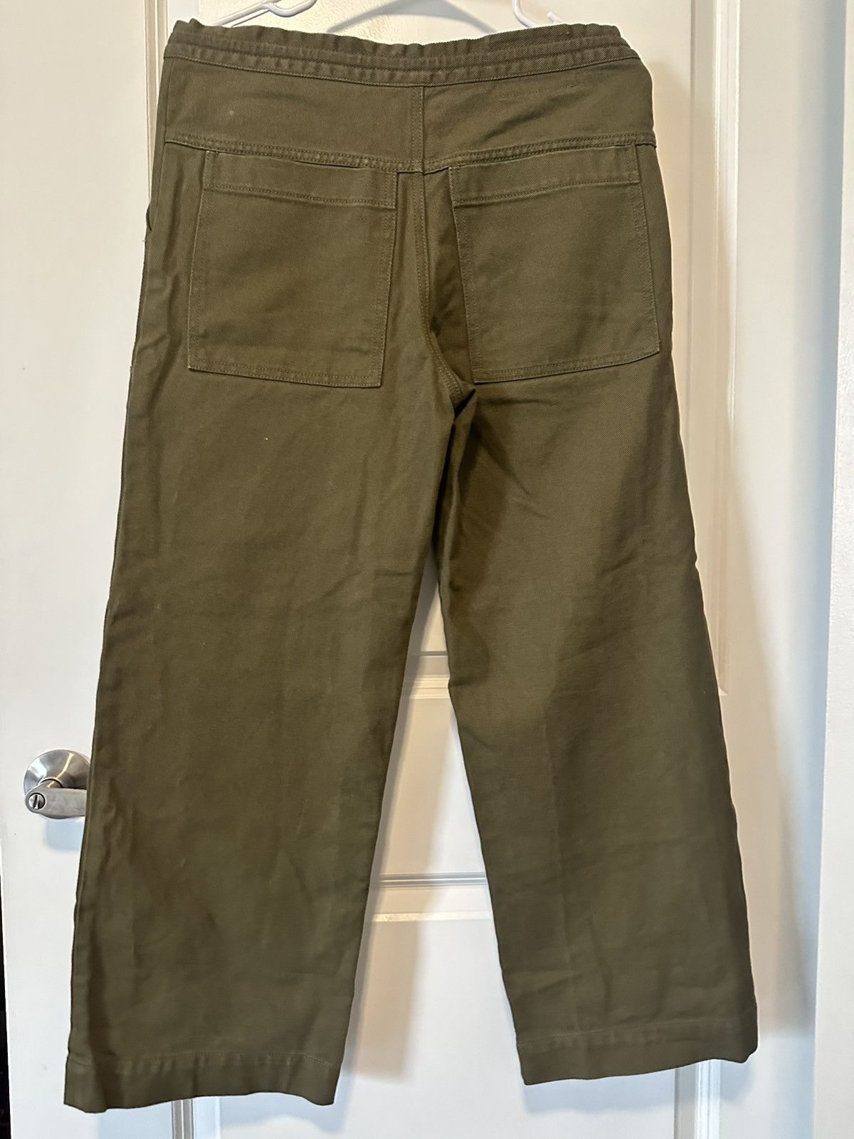 Acne Studios Acne Studio Khaki Green Carpenter Pants Size US 28 / EU 44 - 4 Thumbnail