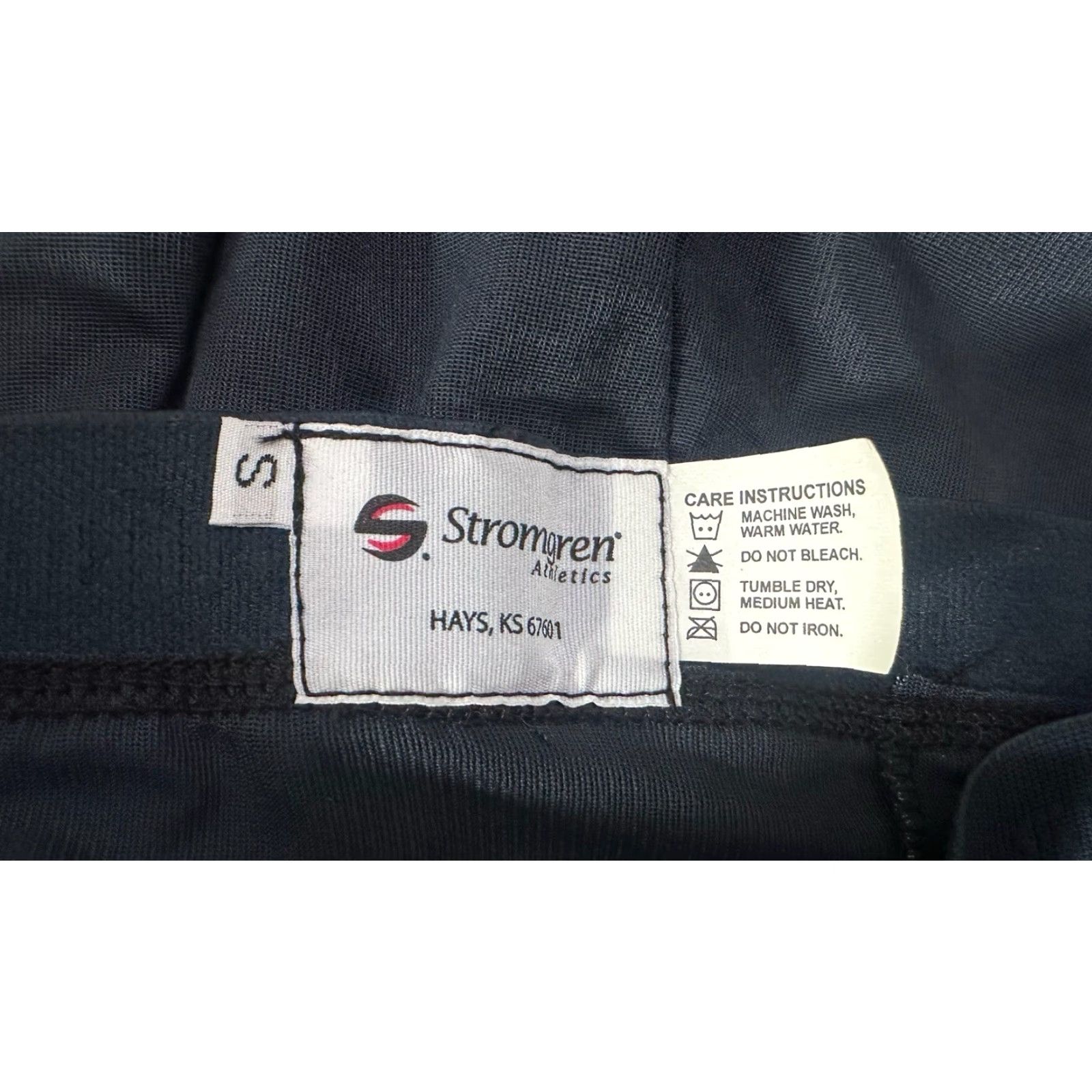 Vintage VINTAGE Stromgren Compression Shorts Mens Small Blue 90s Deadstock NWT USA Navy Logo Waist 11" Rise 8" Inseam Size US 29 - 4 Thumbnail