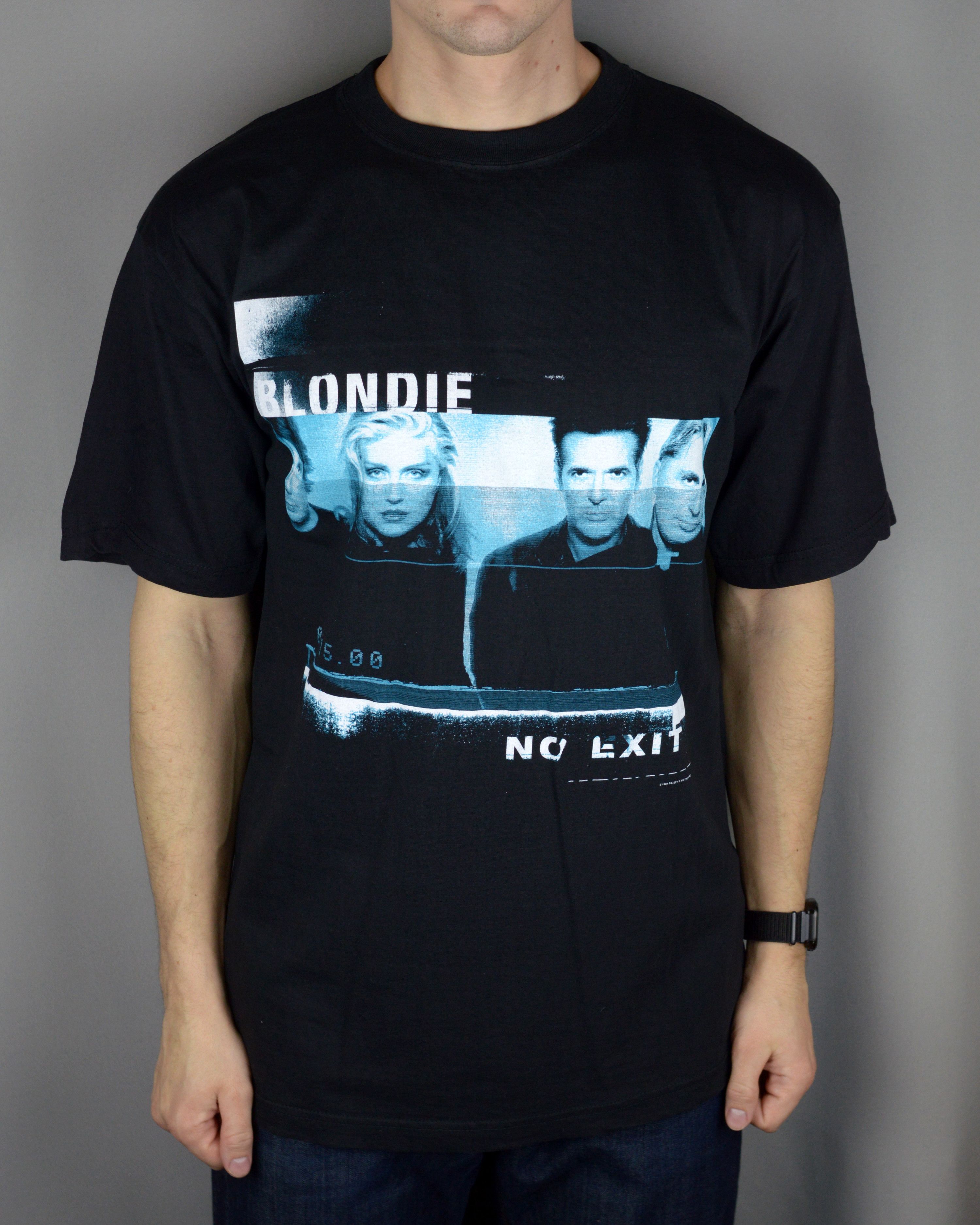Vintage Vintage Blondie No Exit Sartre 1999 t shirt Size US L / EU 52-54 / 3 - 1 Thumbnail
