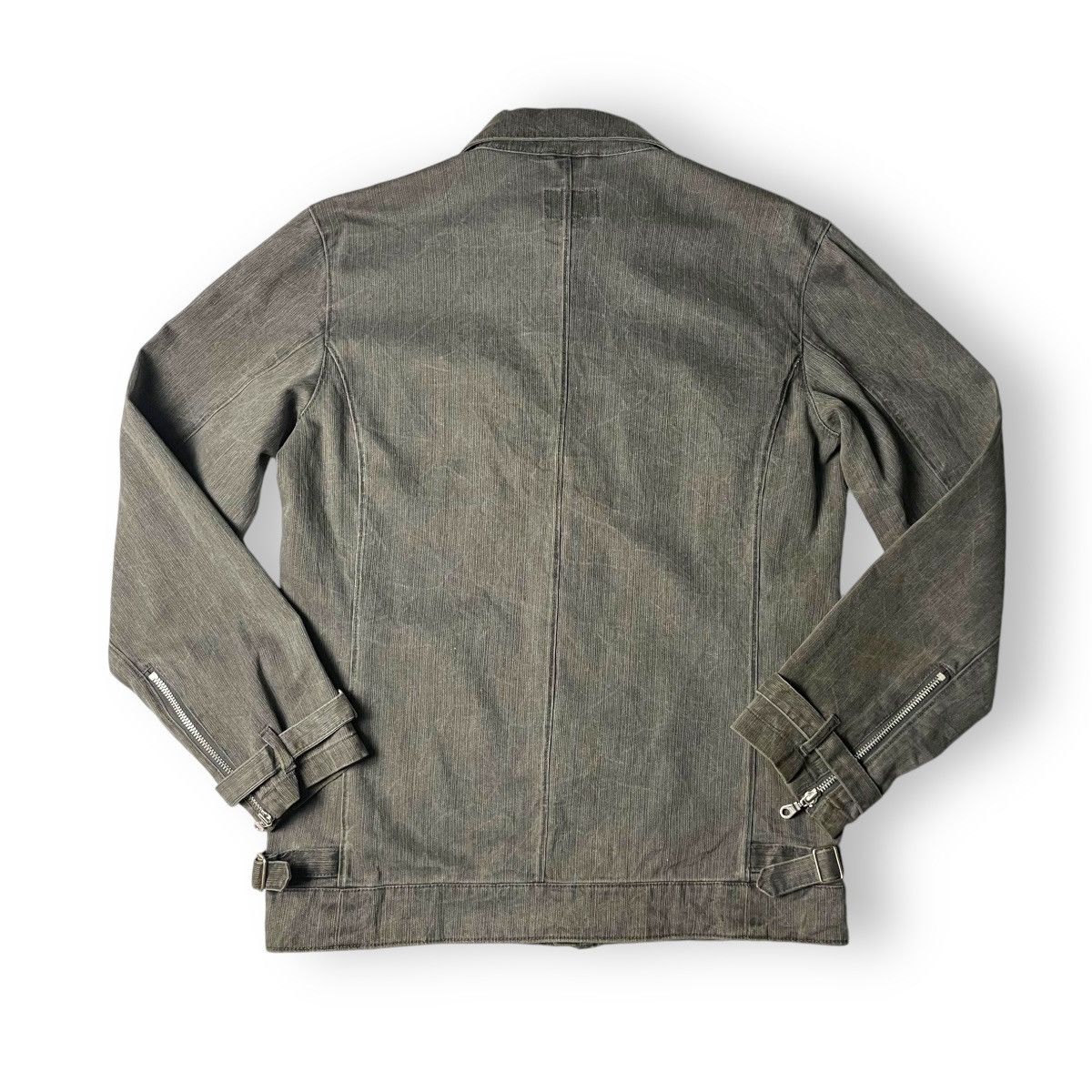 Mossimo 🇯🇵 MOSSIMO SPORT BIKER / PUNK FULL ZIP JACKET Size US M / EU 48-50 / 2 - 2 Thumbnail