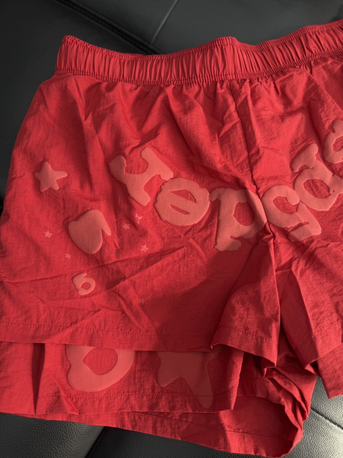 Sp5der Sp5der Double Layer STAR Shorts Size XL (NEW) Red Size US 36 / EU 52 - 2 Thumbnail
