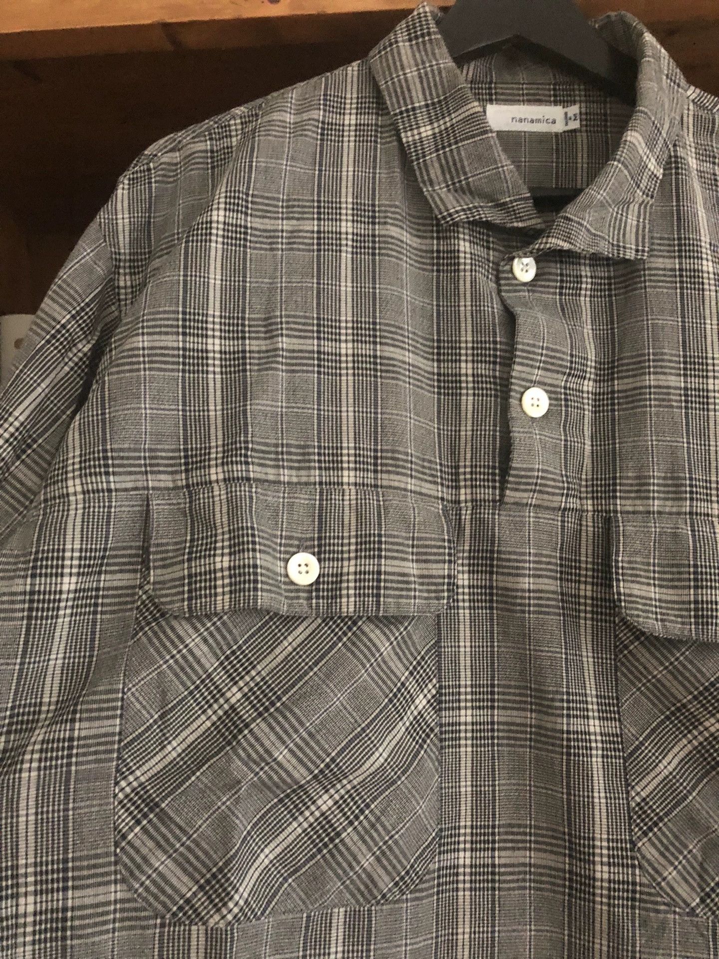 Nanamica Nanamica 20AW Plaid Oversized Coat Size US M / EU 48-50 / 2 - 3 Thumbnail