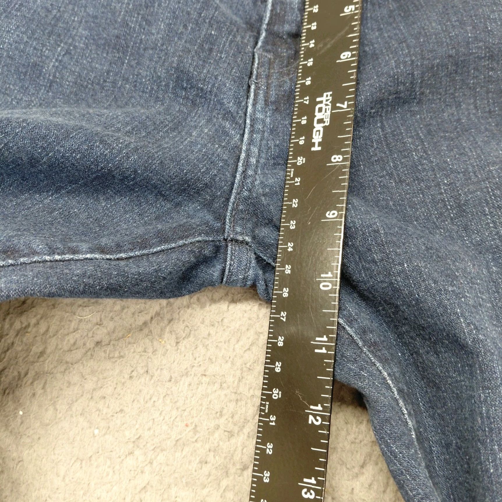 Levi's Levi’s 505 Jeans Womens Size 10M 30x32 Blue Dark Wash Embroidered Denim Pockets Size 32" / US 10 / IT 46 - 7 Thumbnail