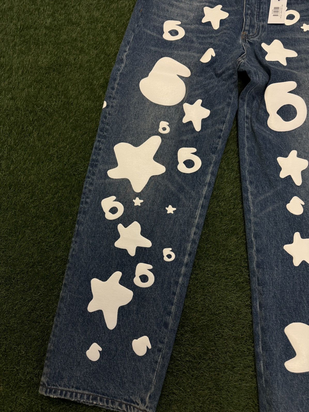 Sp5der Sp5der Worldwide Jean Beluga Denim Pants Size 34 (NEW) Size US 34 / EU 50 - 2 Thumbnail