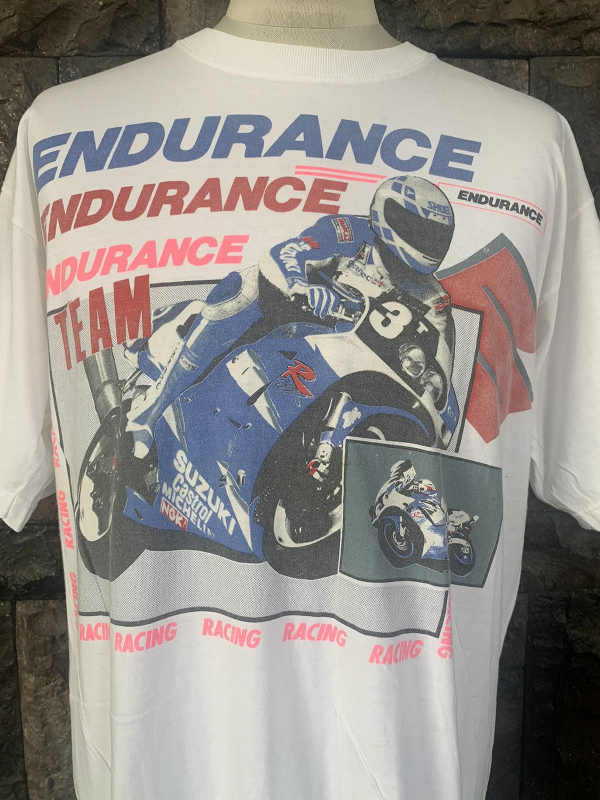 Vintage Vintage Team Suzuki Endurance Racing GSX R1000 T shirt Size US L / EU 52-54 / 3 - 2 Thumbnail