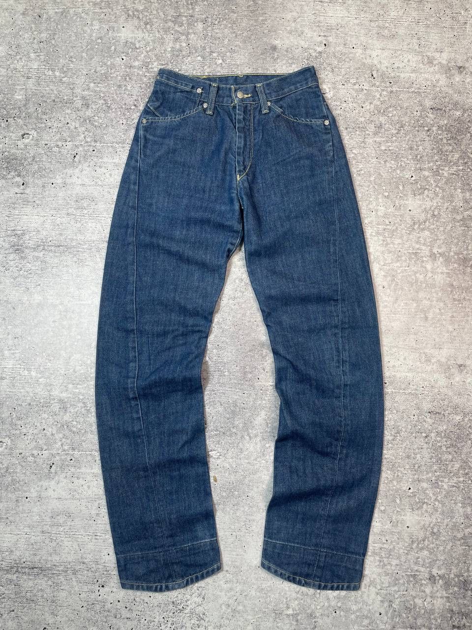 Levi's Vintage 00s Levis Engineered Twisted Leg Denim Jeans Y2K Size US 26 / EU 42 - 1 Thumbnail