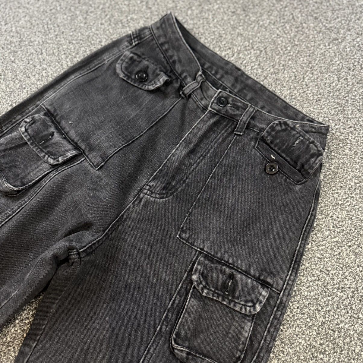 Japanese Brand Vintage 90s Tripp Seditionaries Multi Pocket Baggy Pants Size US 28 / EU 44 - 3 Thumbnail