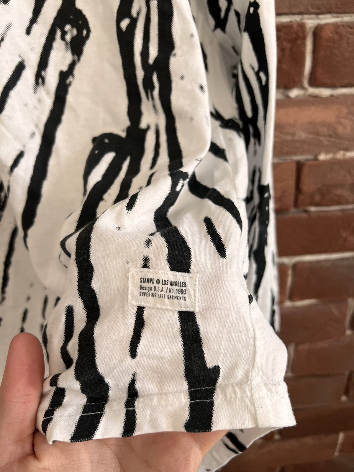 Stampd Rare Stampd Abstract oversized longsleeve tee Hype streetwea Size US L / EU 52-54 / 3 - 3 Thumbnail