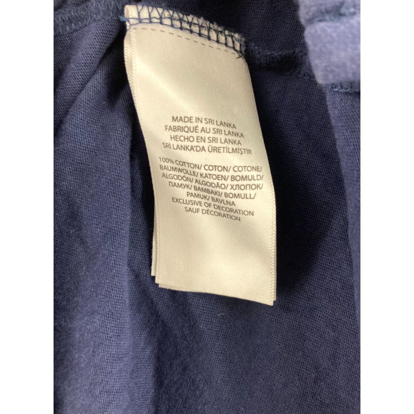 Polo Ralph Lauren VINTAGE Polo Ralph Lauren Polo Shirt Adult Large Navy Pocket Logo 90s Classic Mens Short Sleeve Blue Polo Size US L / EU 52-54 / 3 - 6 Thumbnail