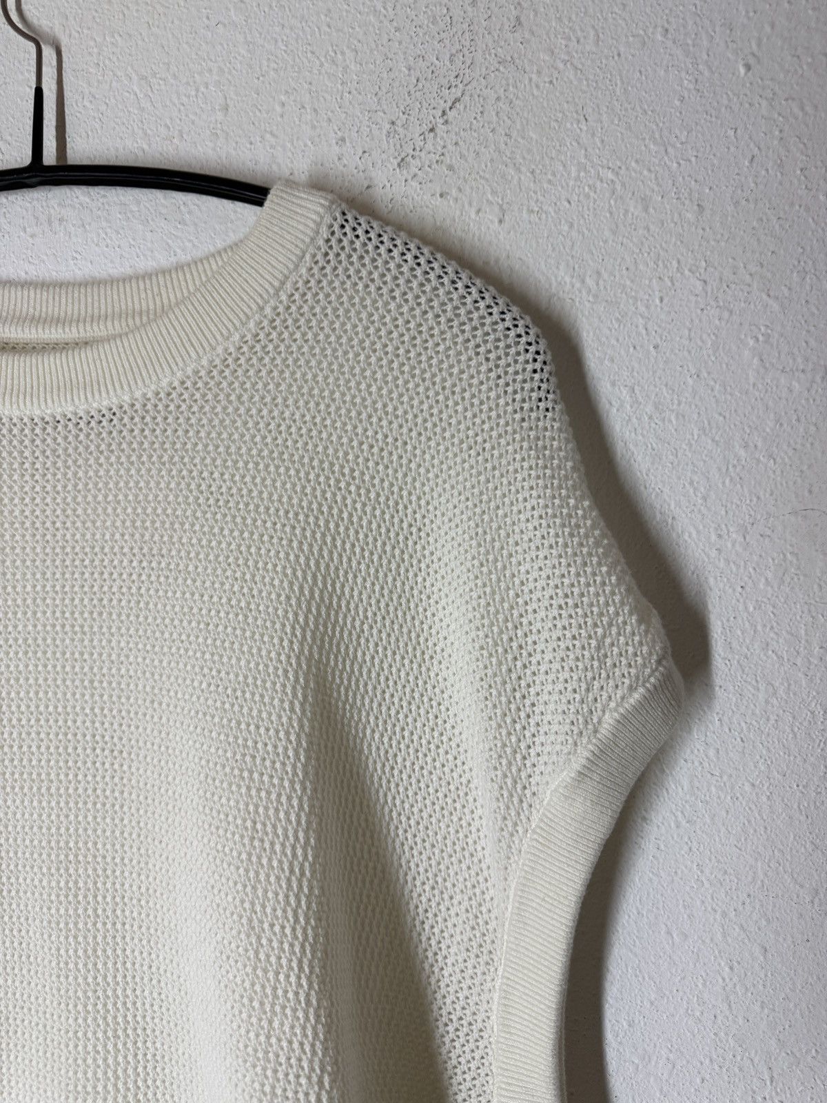 Mki Miyuki Zoku Mki Miyuki Zoku Knit Vest White embroidered logo Size US XL / EU 56 / 4 - 3 Thumbnail