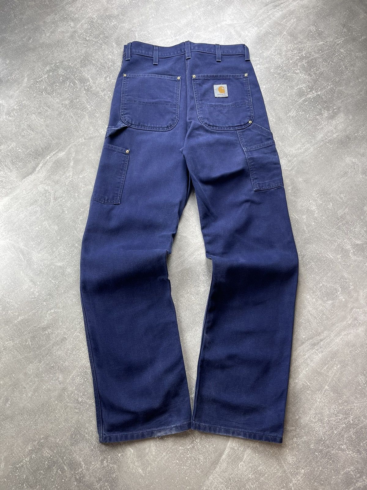 Carhartt × Vintage Vintage Carhart United Garment Carpenter Work Denim Jeans Size US 31 - 2 Thumbnail
