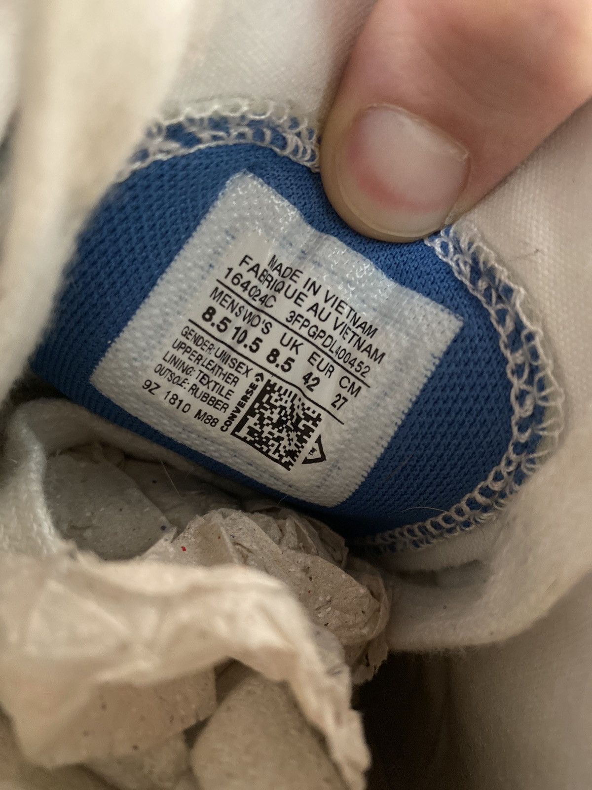 Golf le Fleur Converse x Golf Le Fleur Ox Barely Blue Size US 8.5 / EU 41-42 - 6 Thumbnail