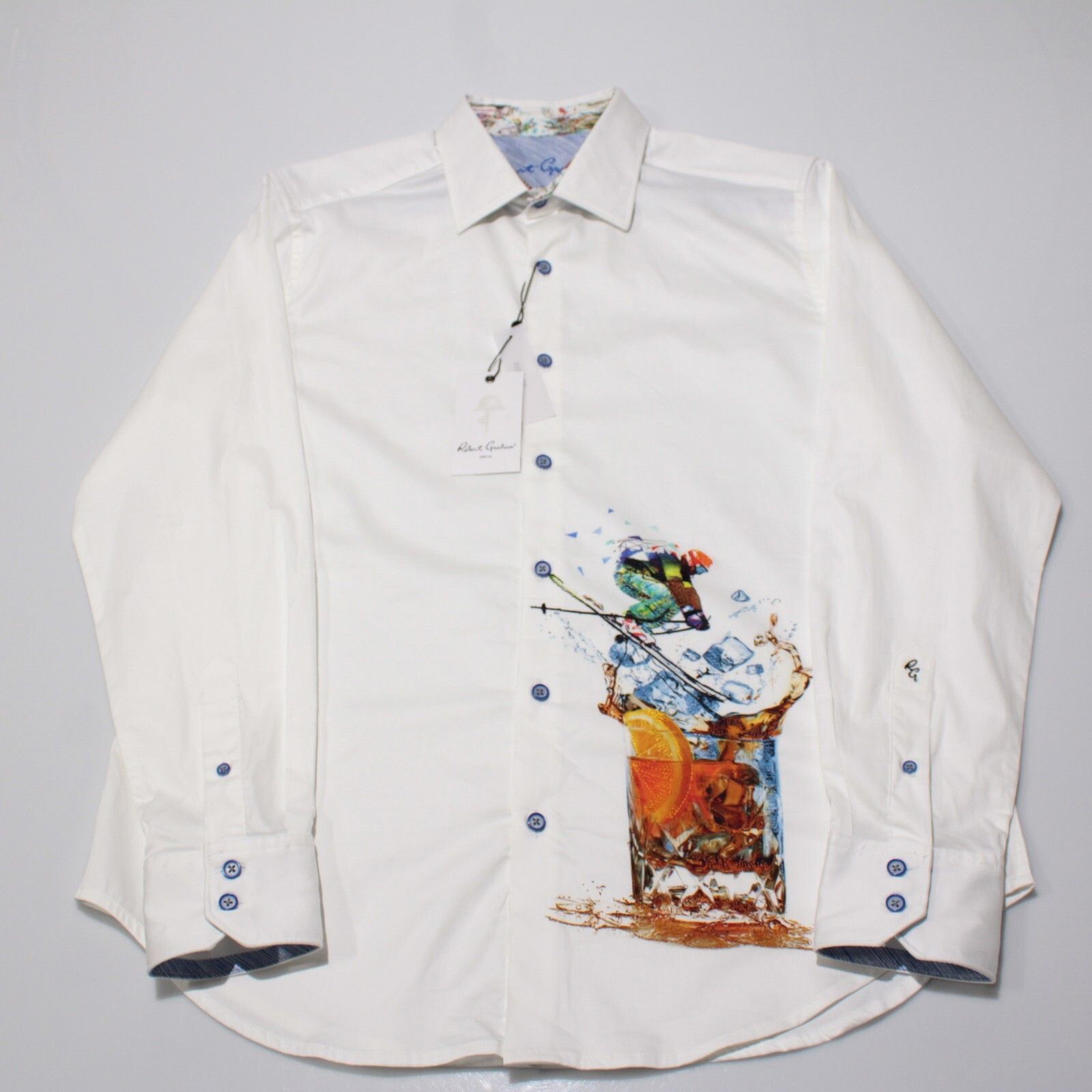Robert Graham Robert Graham New with tags Shirt Size M US In White Size US M / EU 48-50 / 2 - 3 Thumbnail