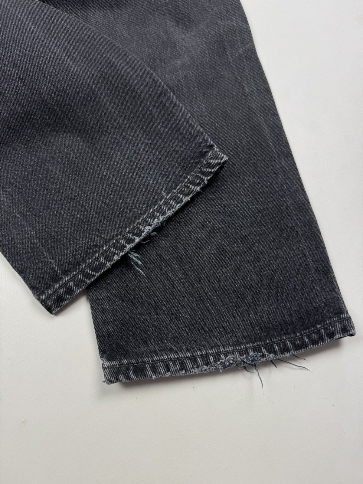Levi's 1990’s Vintage Distressed Levi’s 501 Washed Gray Jeans Pants Size US 31 - 18 Thumbnail