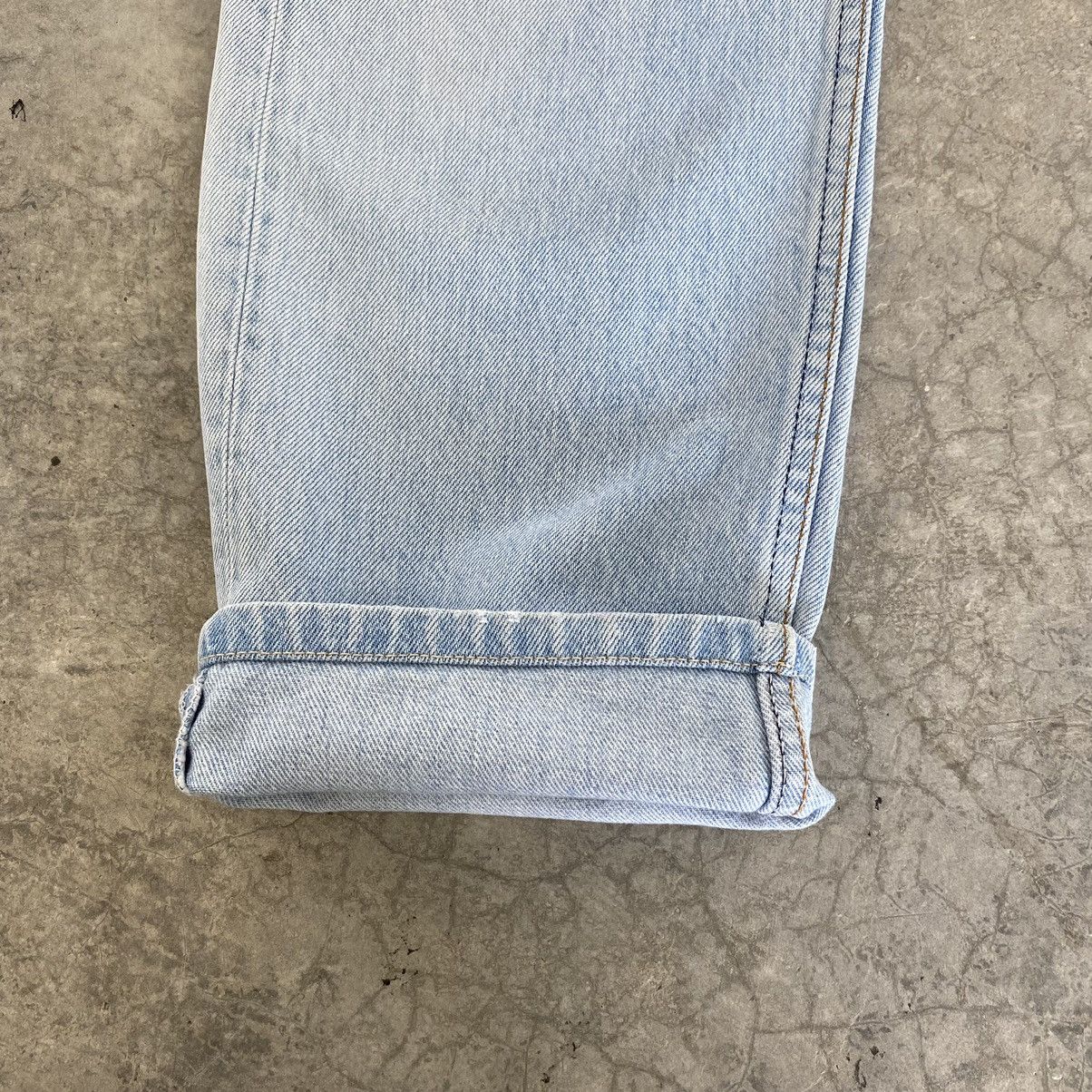 Levi's Size 29x29.5 Vintage Late 80’s Levis 501 Light Blue Jeans Size US 29 - 8 Thumbnail