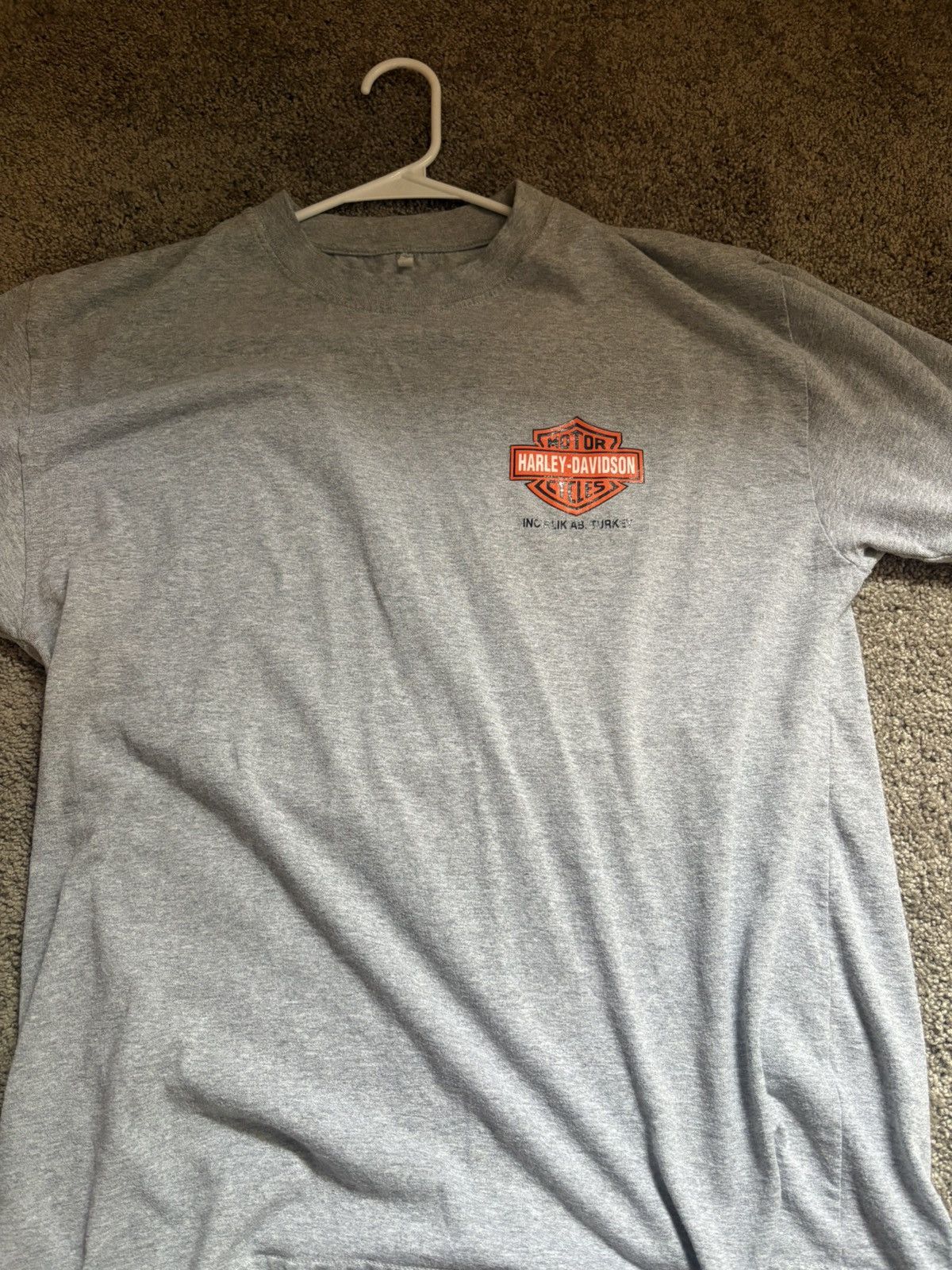 Harley Davidson VINTAGE HARLEY DAVIDSON TURKEY T-SHIRT Size US L / EU 52-54 / 3 - 1 Thumbnail