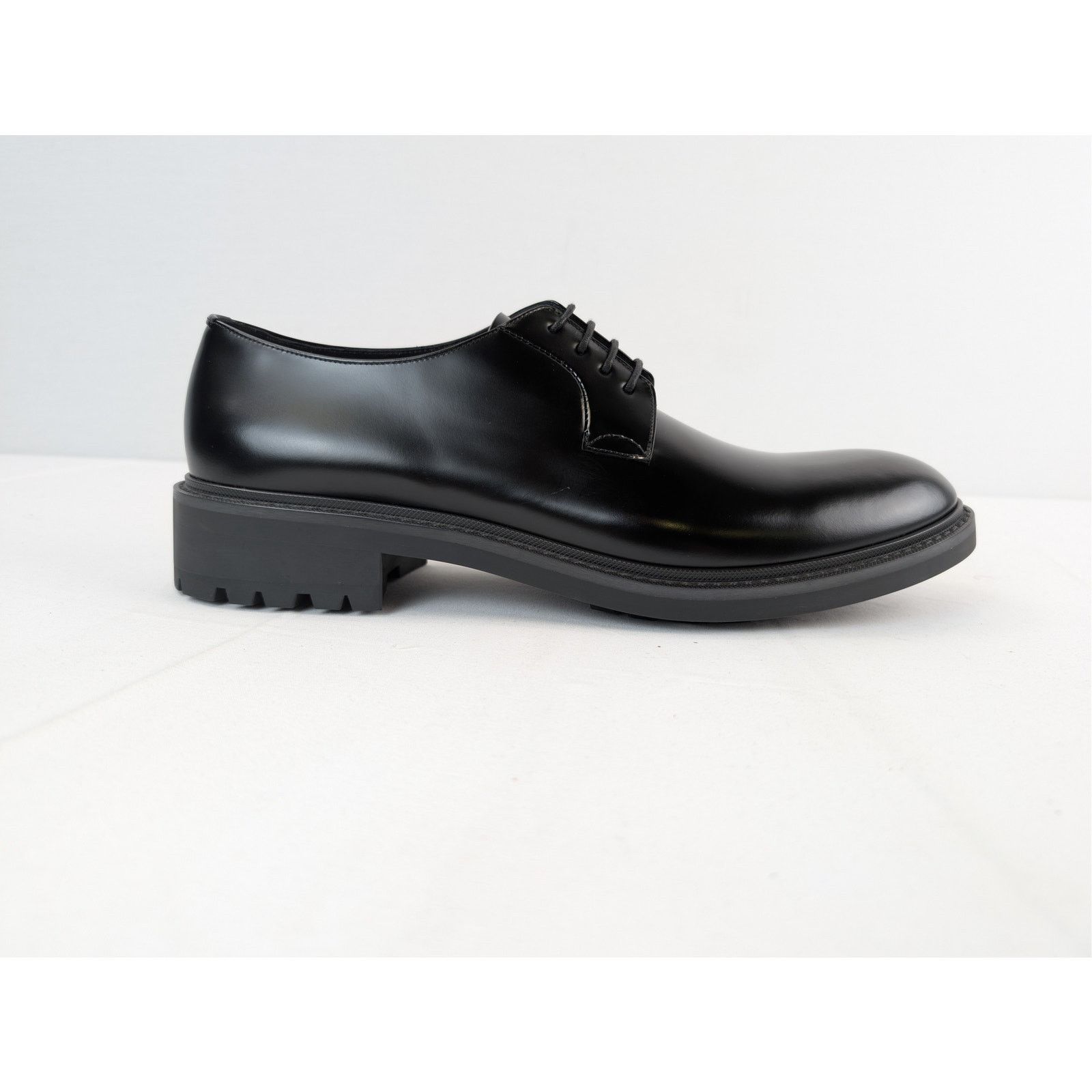 Saint Laurent Paris o1rshd1 New Bourbon Antoine Sandy 25 PL V Shoe Boots in Nero Size US 12 / EU 45 - 1 Thumbnail