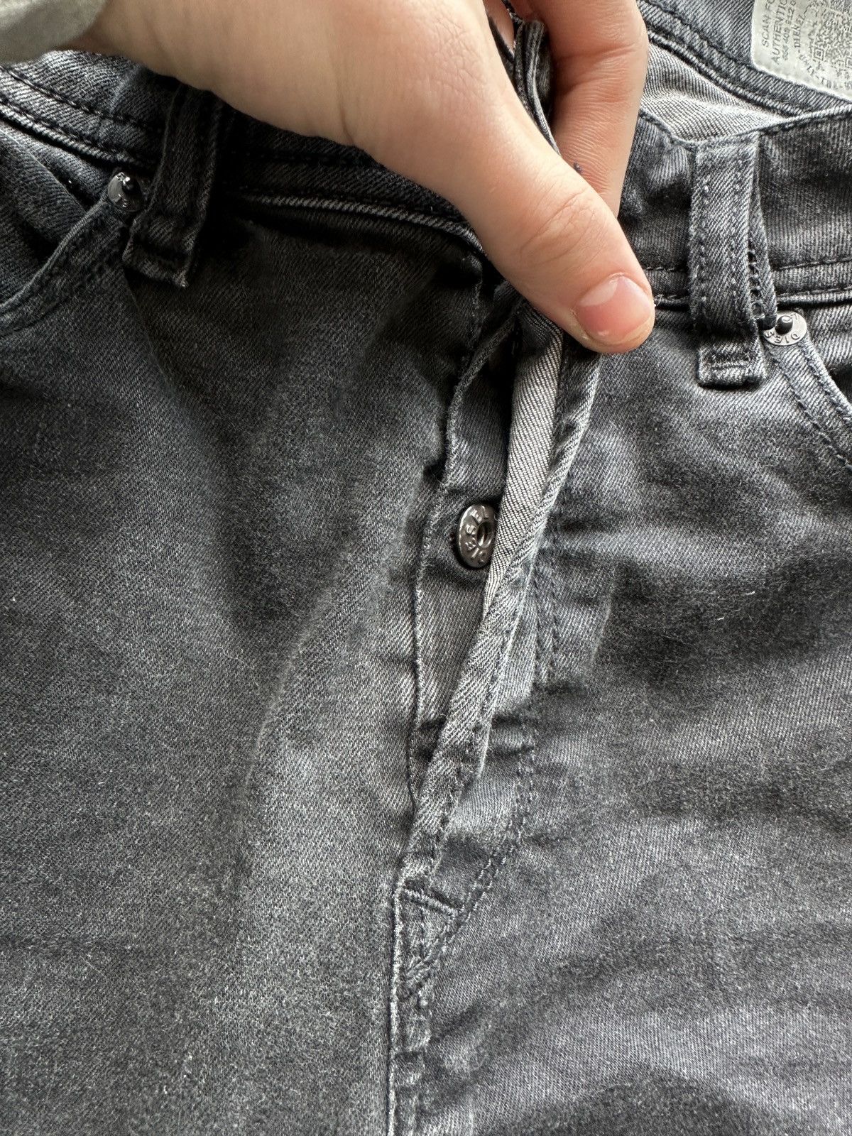 Diesel 🚨 RARE DIESEL MEN DENIM JEANS AVANT GARDE IFSIXWASNINE Y2K Size US 29 - 10 Thumbnail