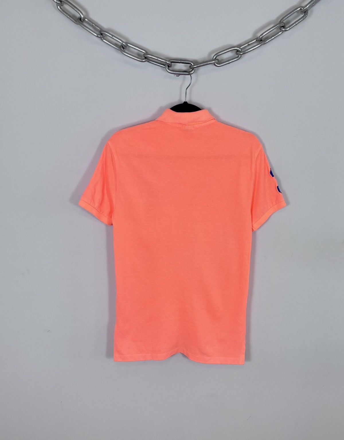 Polo Ralph Lauren Polo Ralph Lauren Vintage Men’s Orange 3 Big Pony Polo Shirt Size US S / EU 44-46 / 1 - 15 Thumbnail