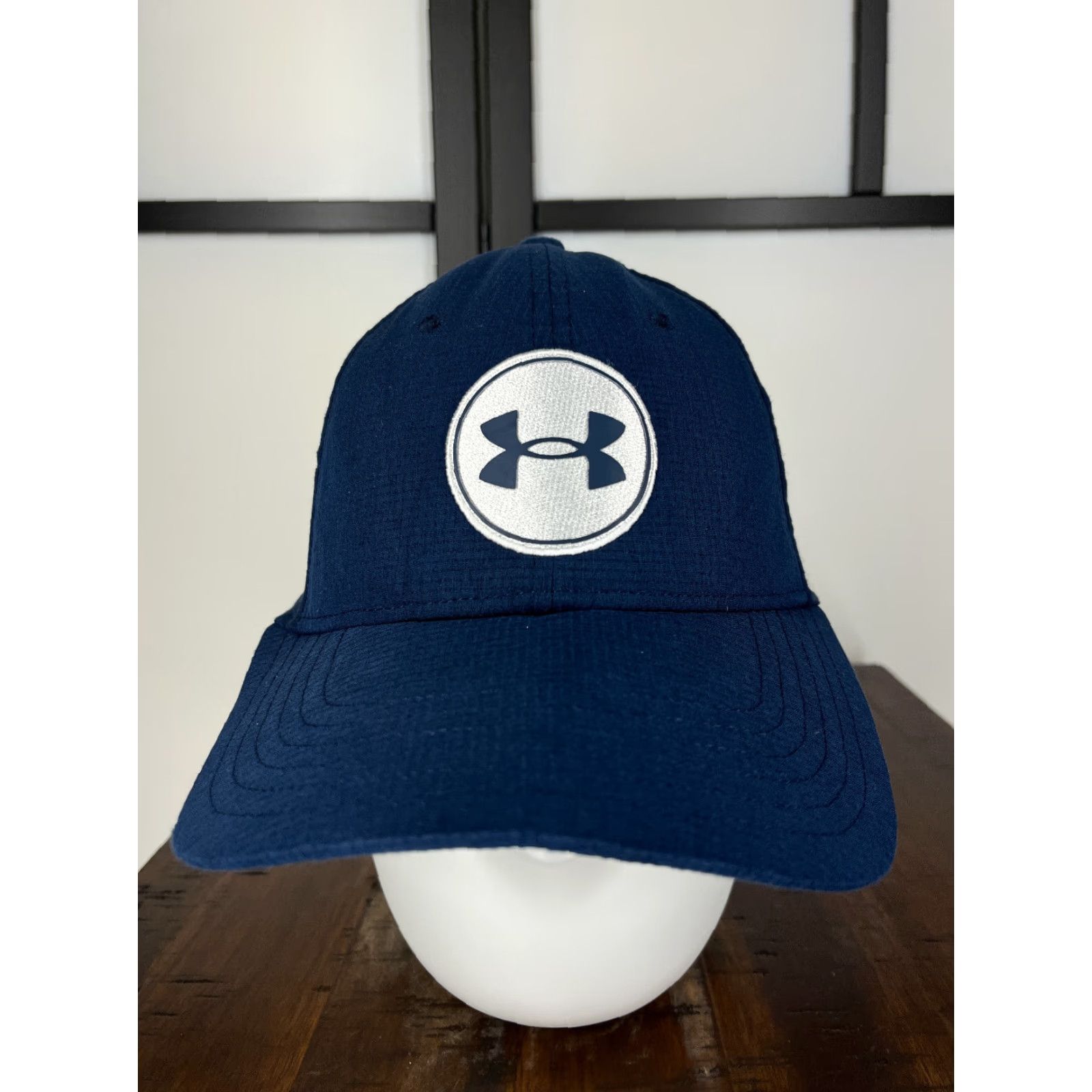 Under Armour Under Armour Golf Hat Cap Mens Large Blue 100% Polyester Fitted Classic Fit Size ONE SIZE - 2 Thumbnail