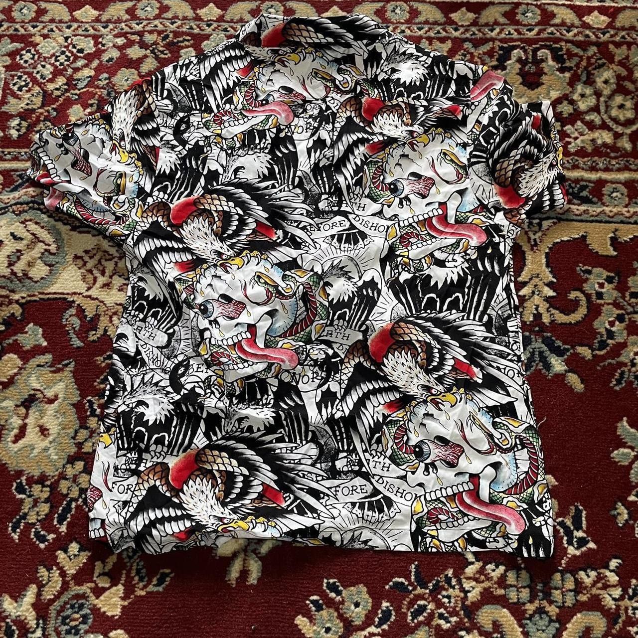 Ed Hardy Ed Hardy Tattoos Multicolor Shirt Size US S / EU 44-46 / 1 - 3 Thumbnail