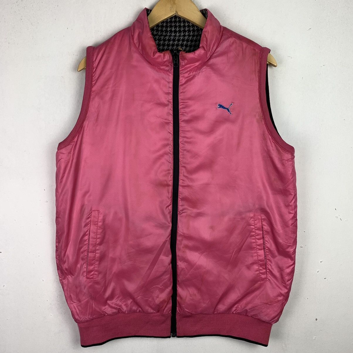 Japanese Brand × Puma × Vintage Vintage Puma Reversible Vest Size US L / EU 52-54 / 3 - 2 Thumbnail
