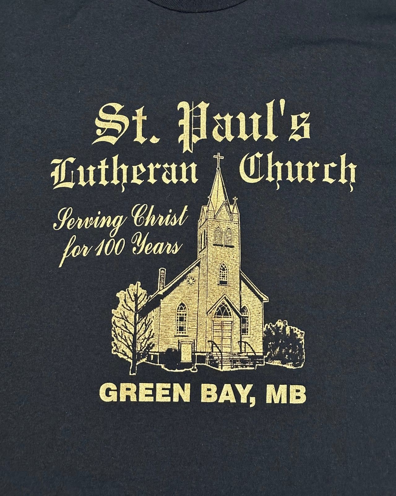 Fruit Of The Loom × Vintage Vintage Fruit of the Loom St. Paul's Lutheran Church T-Shirt Size US XL / EU 56 / 4 - 5 Thumbnail