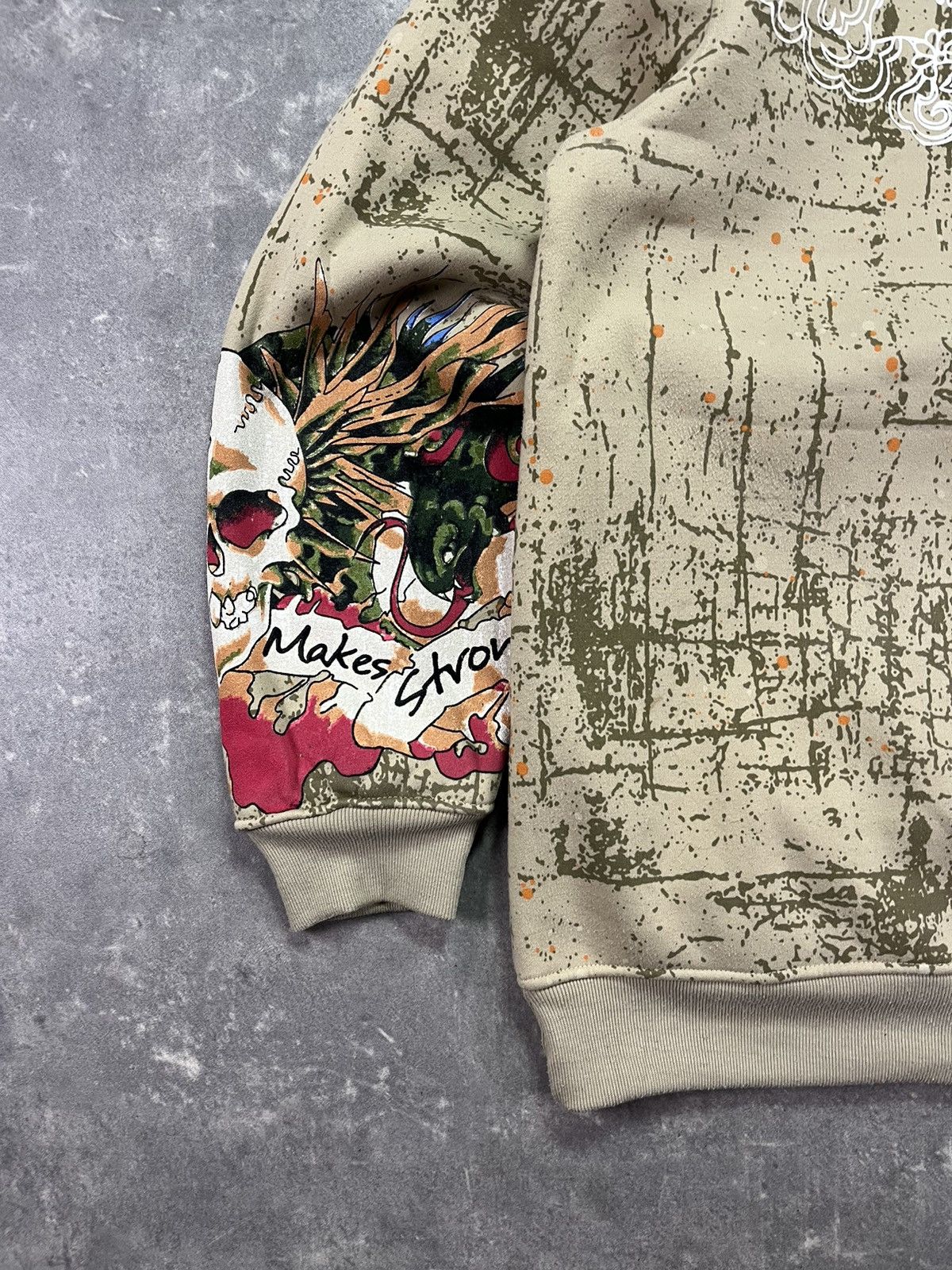 Southpole 00s Delf Baggy Printed AOP Skulls Zip Hoodie 4XL Imperious Size US XXL / EU 58 / 5 - 13 Thumbnail