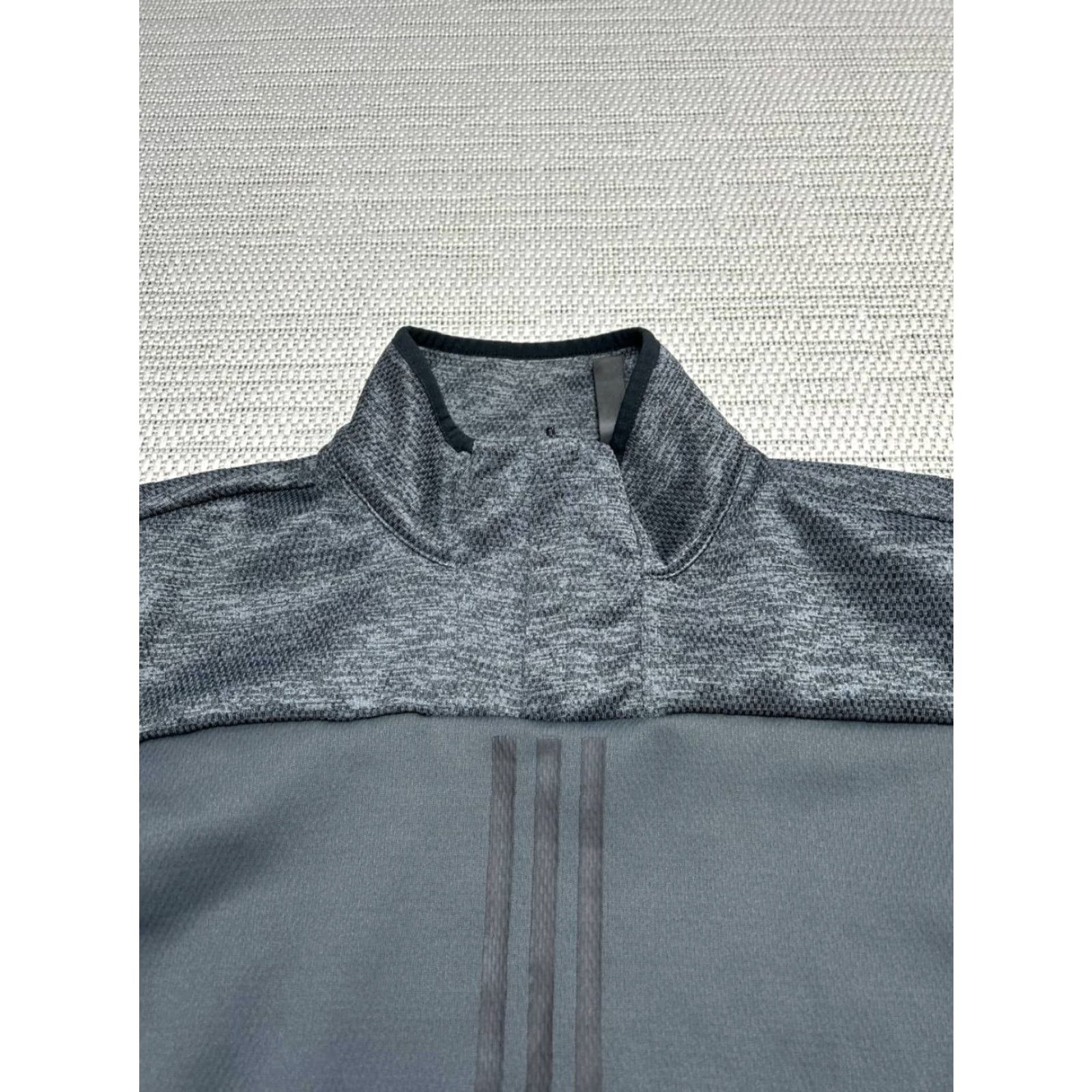 Adidas Adidas Team Issue Quarter Zip Sweatshirt Mens M Gray Mock Neck Climawarm Sweatshirt/Zip Pullover Athletic Reg Style Sports 1/4 Zip Mens Size US M / EU 48-50 / 2 - 3 Thumbnail