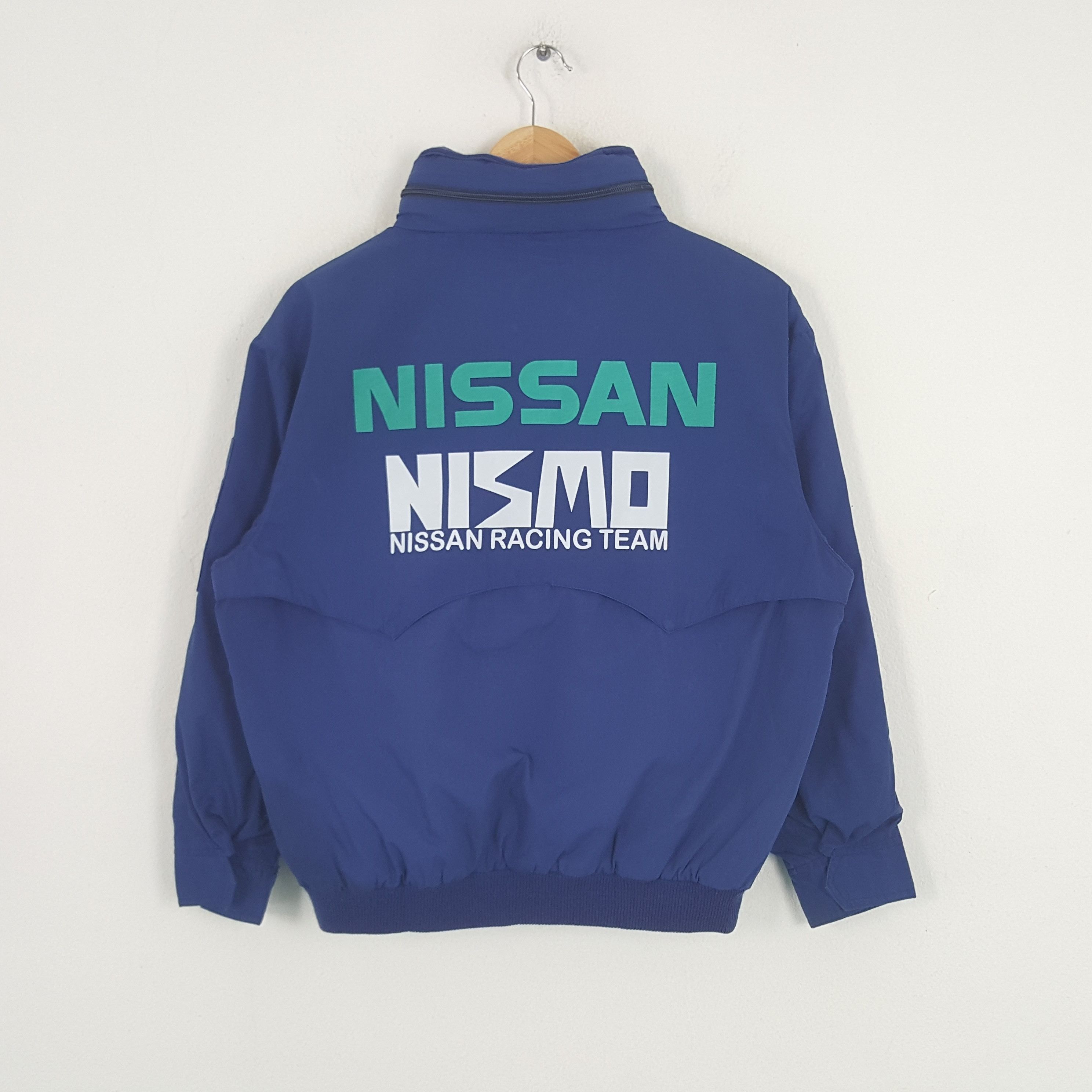 Japanese Brand × Vintage Vintage NISMO Nissan Racing Team Custom Art Bombers Jacket Size US L / EU 52-54 / 3 - 1 Thumbnail