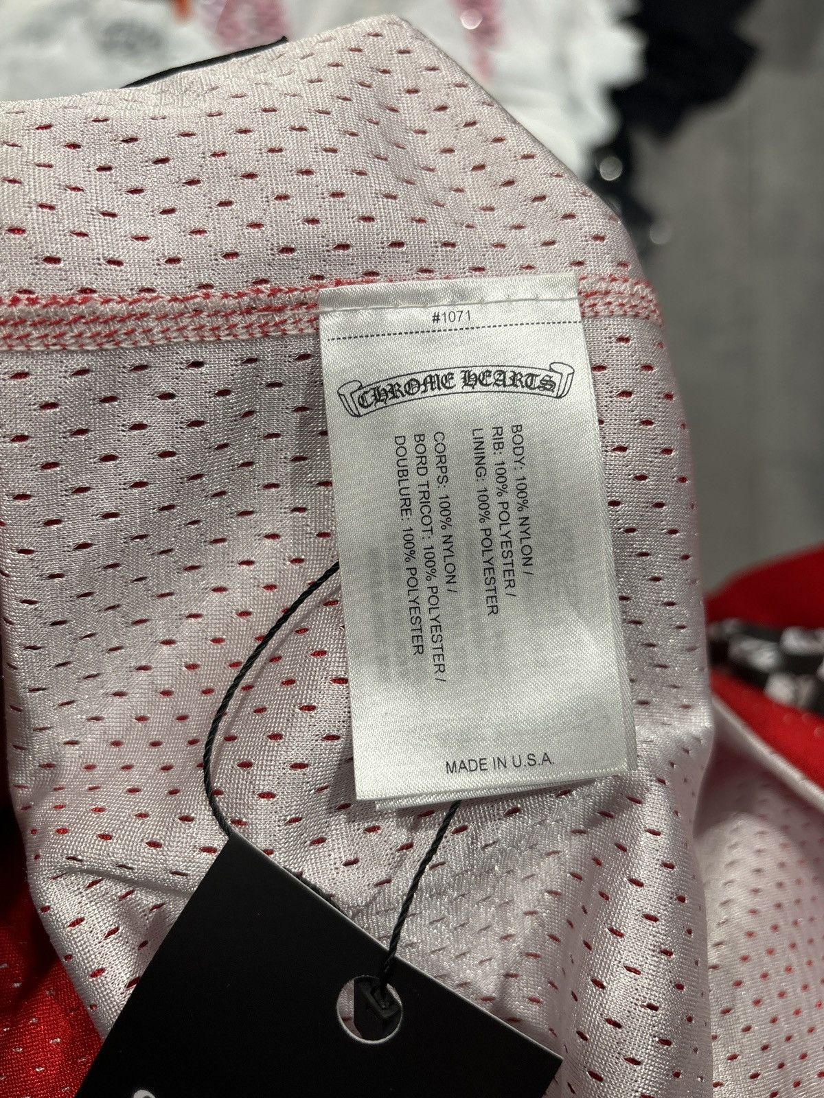 Chrome Hearts Chrome hearts red jersey reversible medium from Matty boy Size US S / EU 44-46 / 1 - 6 Thumbnail