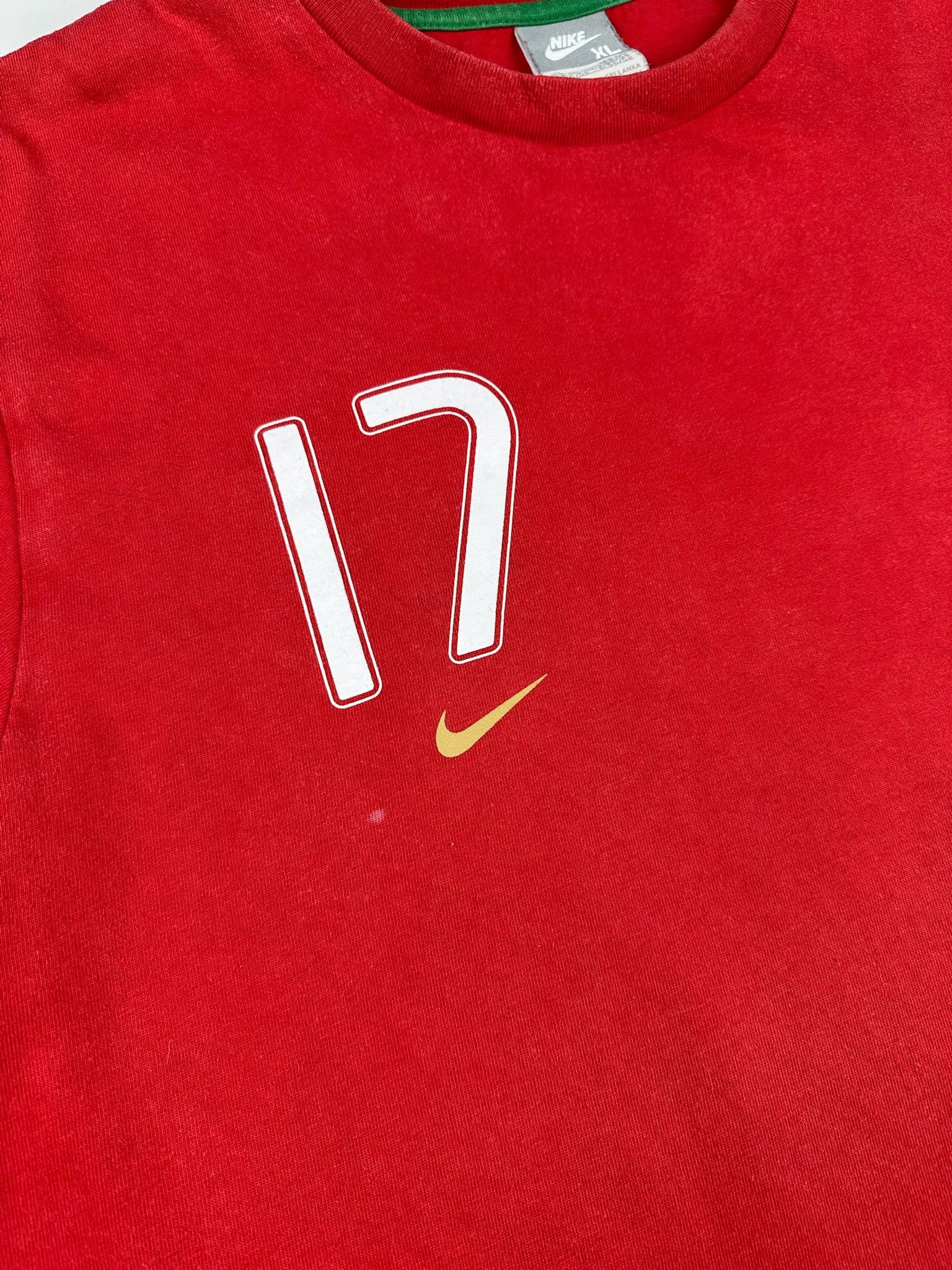 Nike Vintage Nike Ronaldo Portugal T shirt Size US XL / EU 56 / 4 - 4 Thumbnail