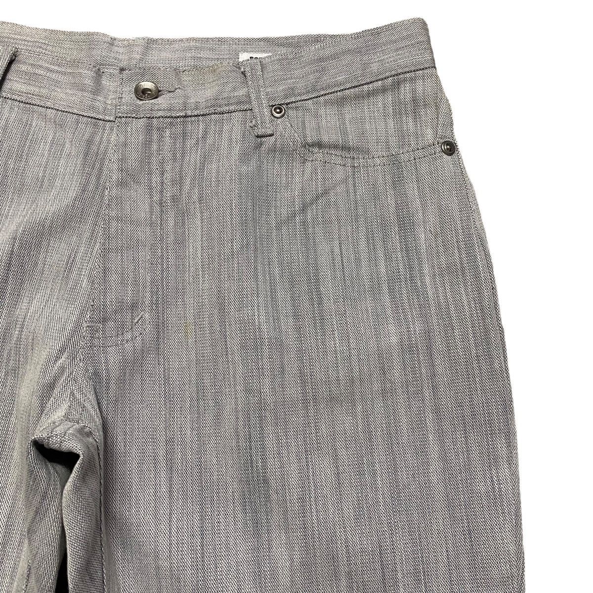 semanticdesign Semantic Design Striped Denim Flare Jeans Size US 33 - 5 Thumbnail